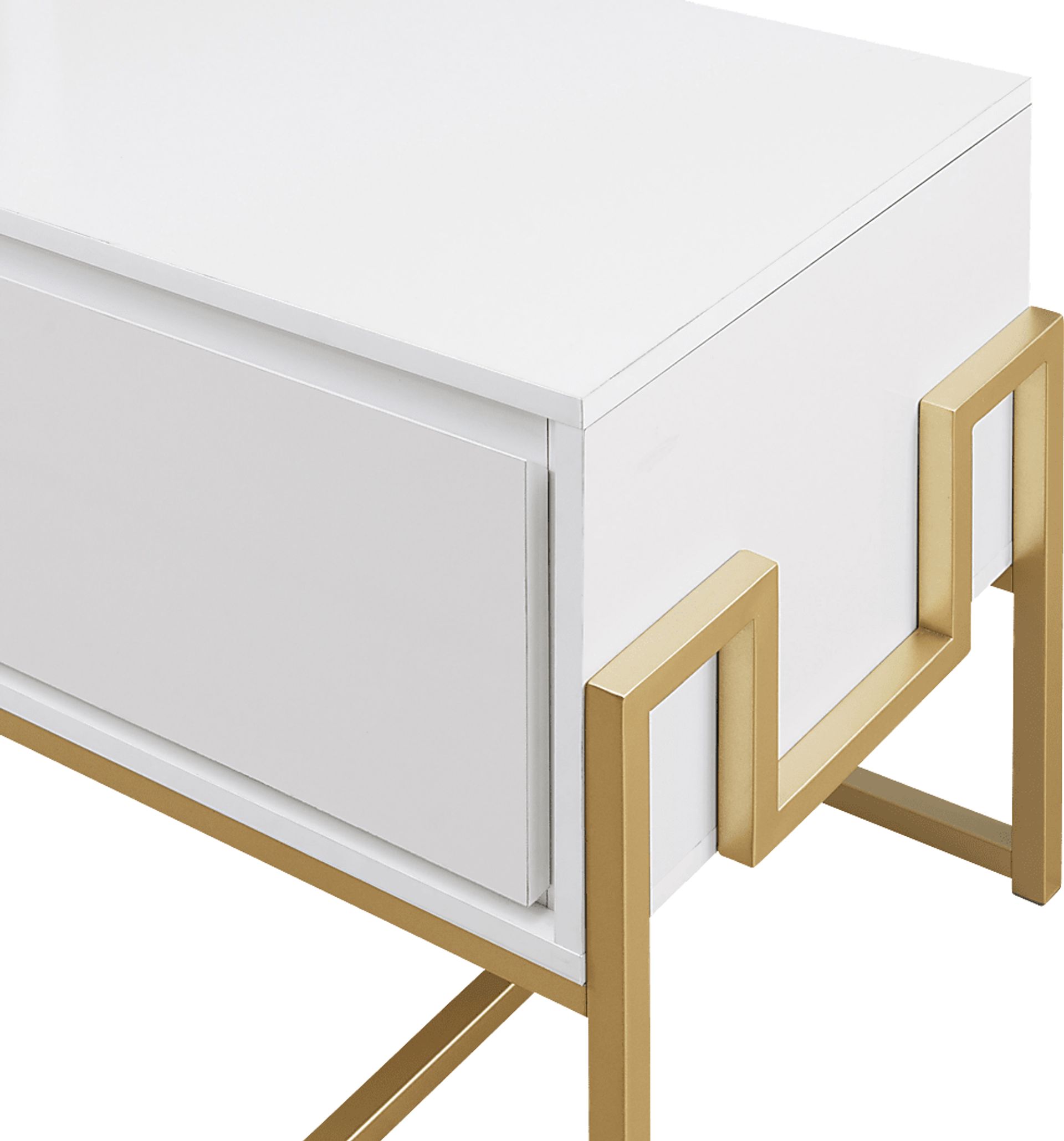 Wysalla White 60 in. Console - Image 5