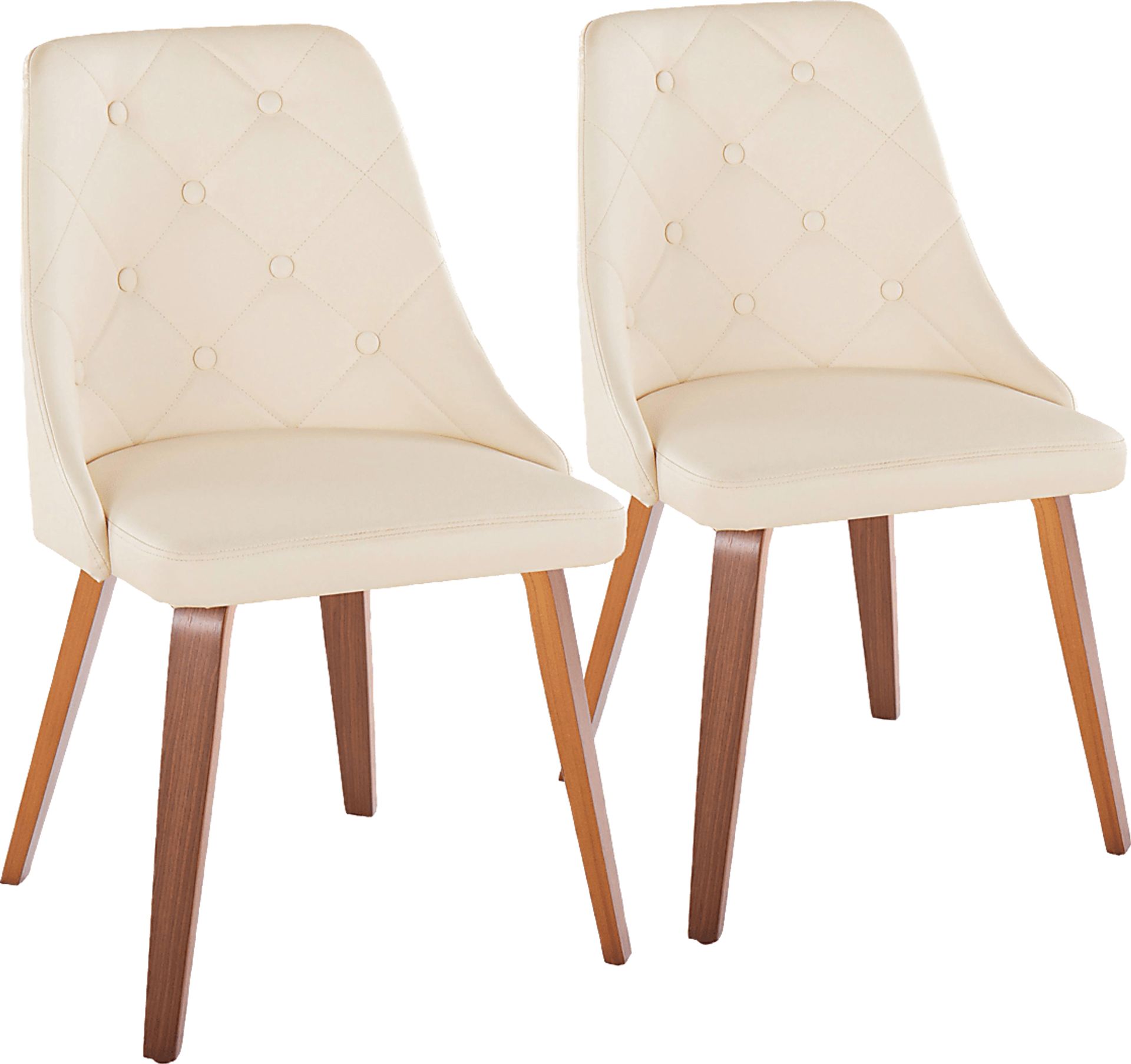 Wytona I Walnut Side Chair, Set of 2 - Image 1