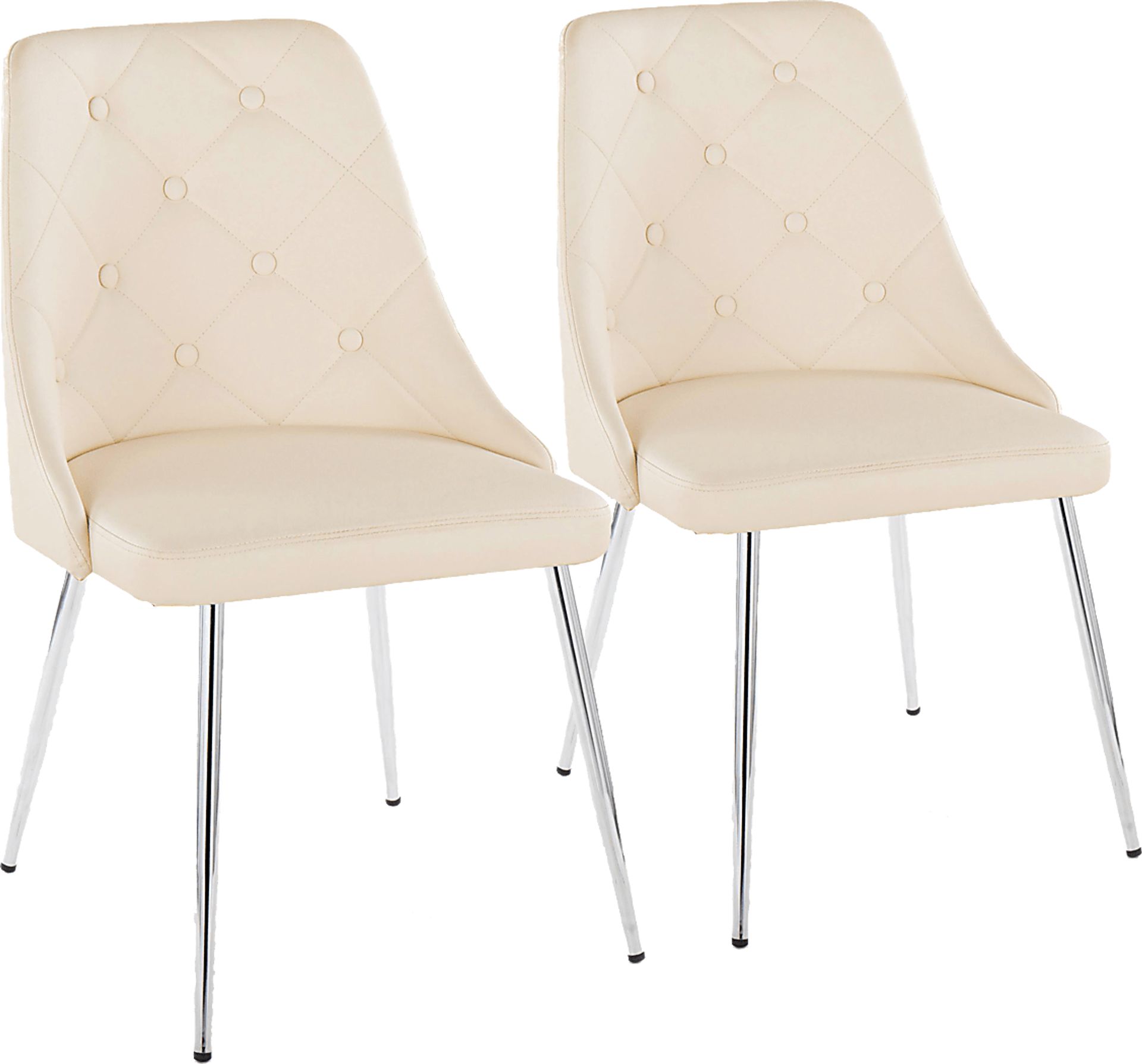 Wytona II Chrome Side Chair, Set of 2 - Image 1