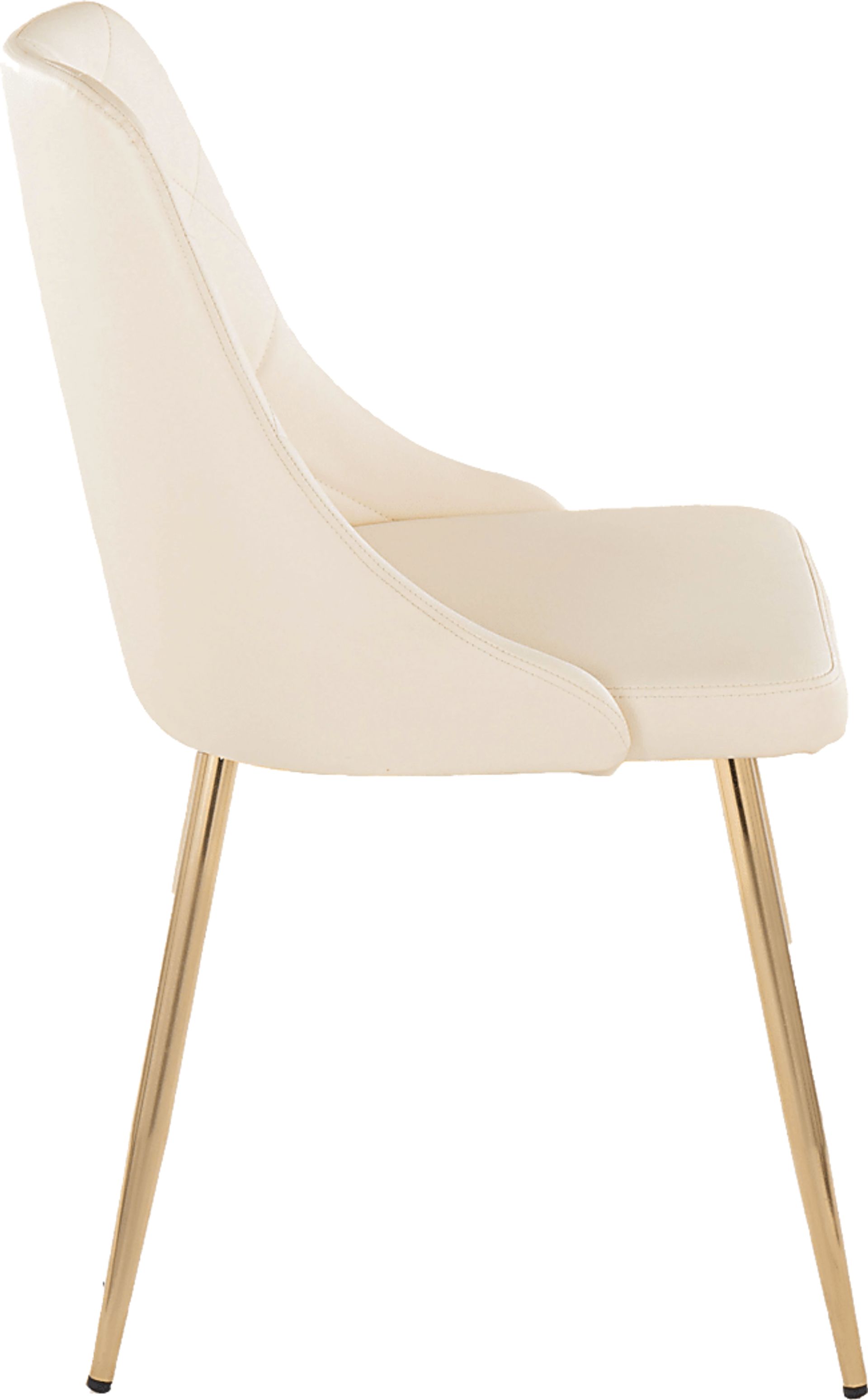 Wytona II Gold Side Chair, Set of 2 - Image 5