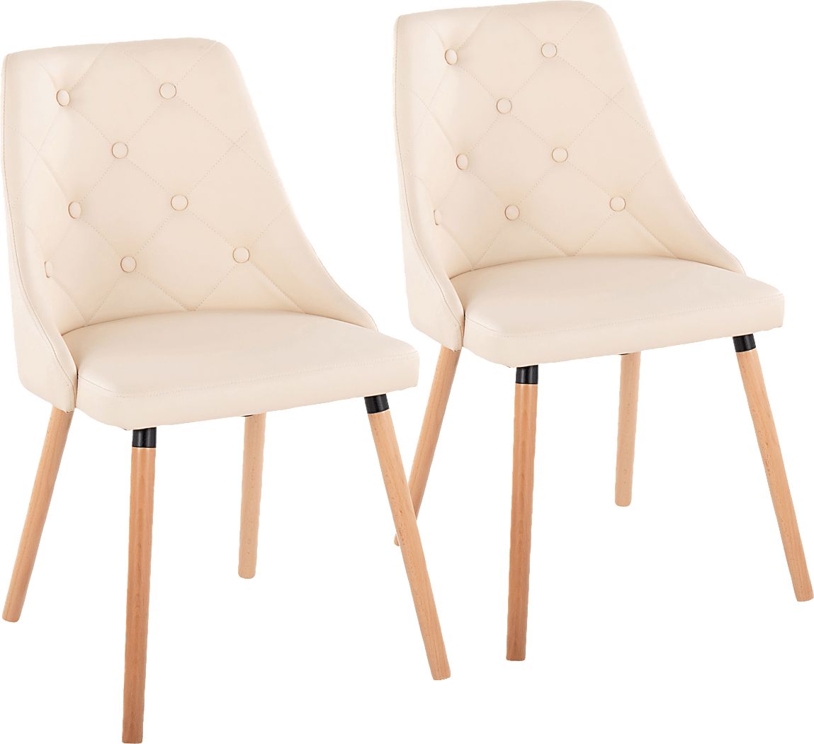 Wytona II Natural Side Chair, Set of 2