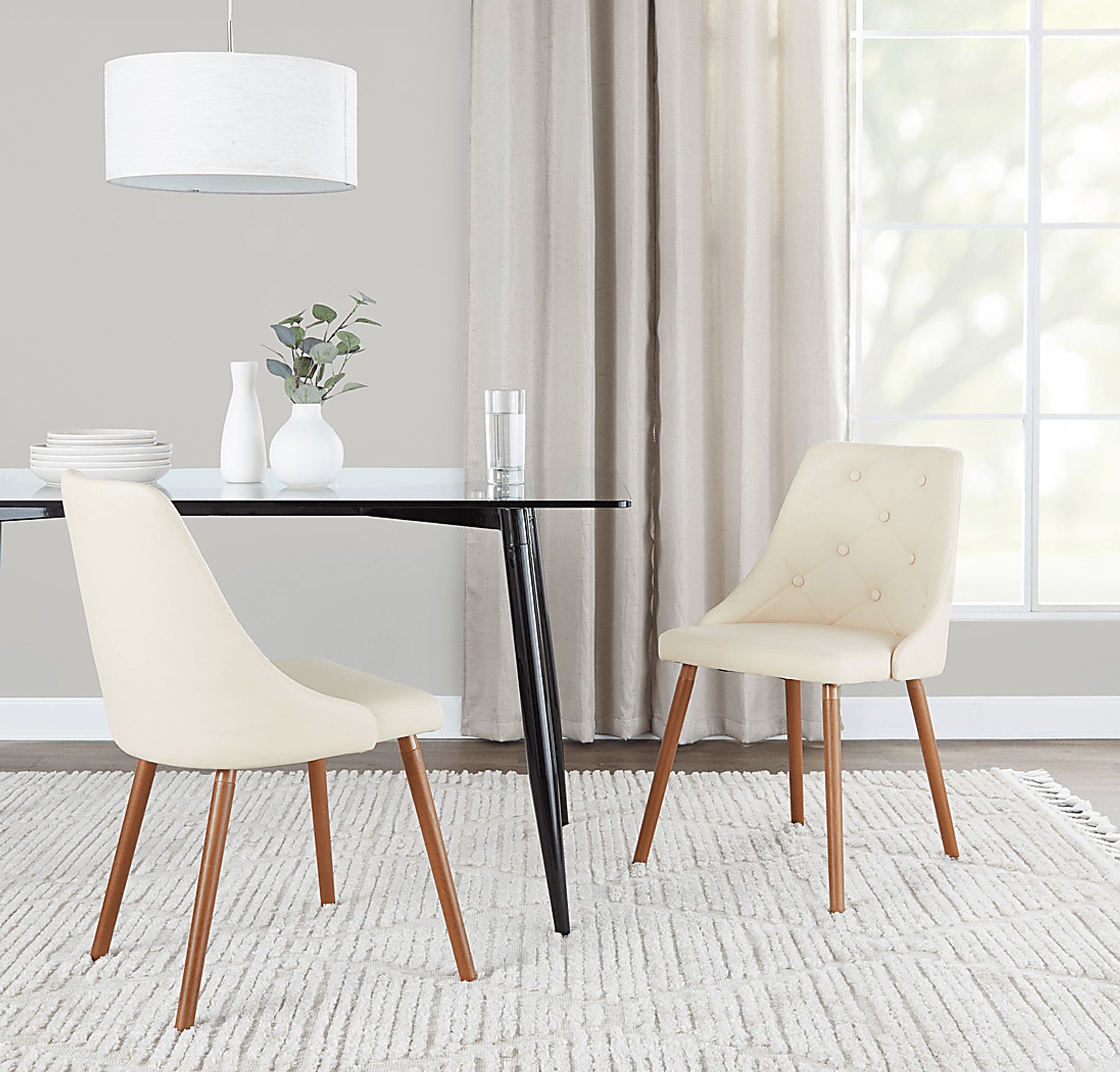 Wytona II Walnut Side Chair, Set of 2 - Image 2