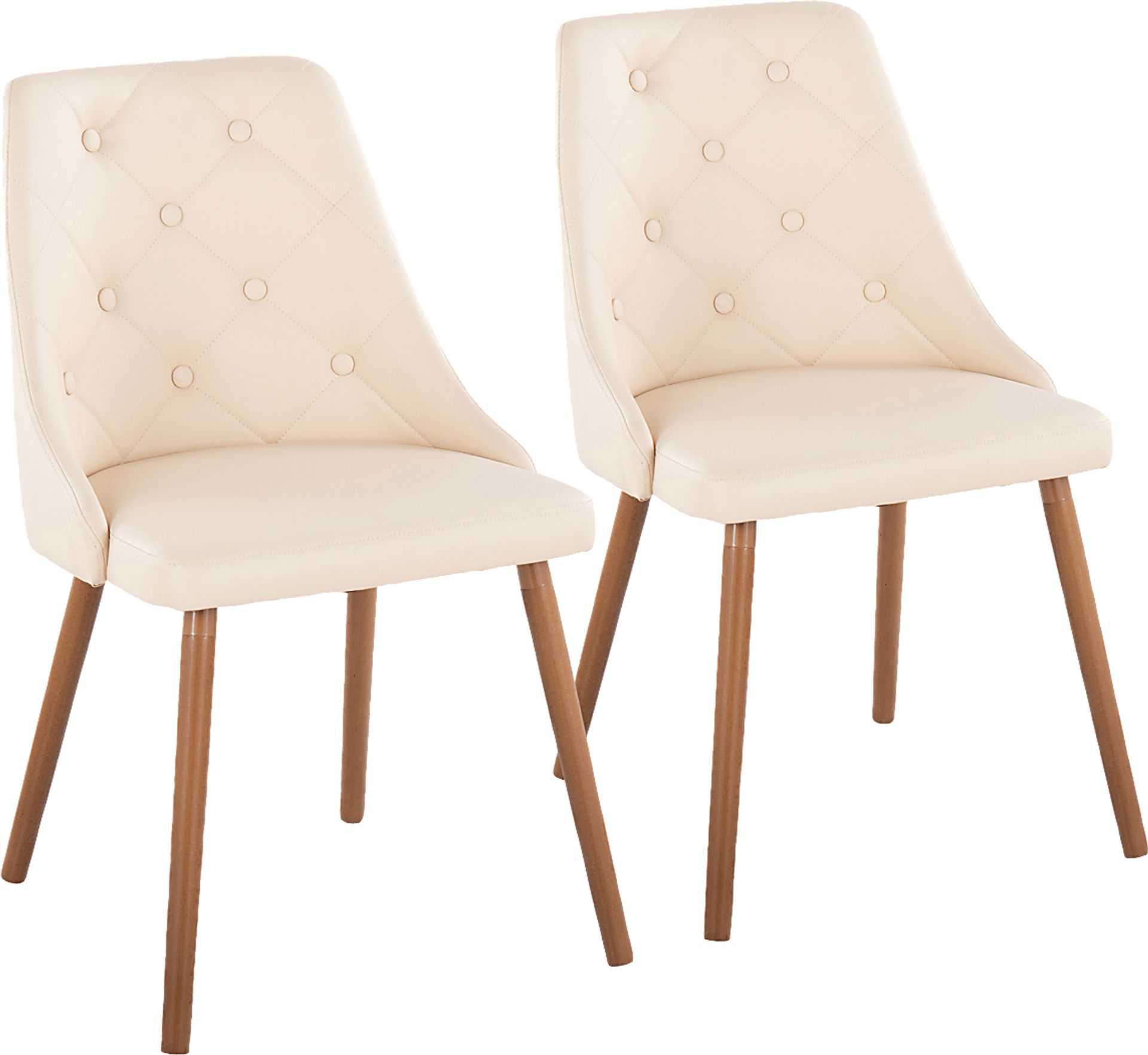 Wytona II Walnut Side Chair, Set of 2 - Image 1