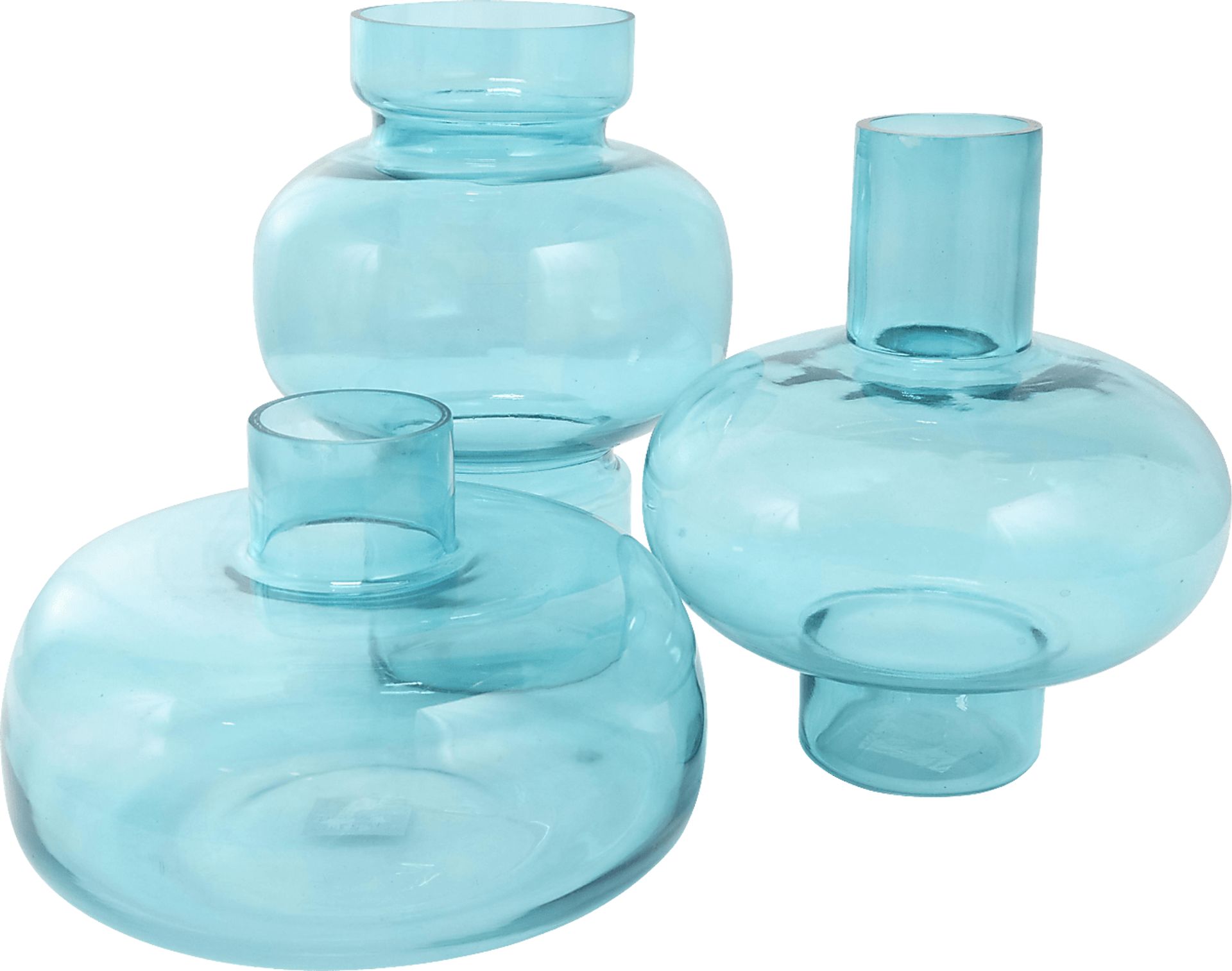Xaleo Blue Vase, Set of 3 - Image 8