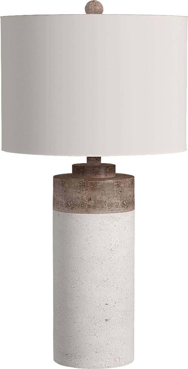 Xanthic Oaks White Lamp - Thumbnail - Image 1