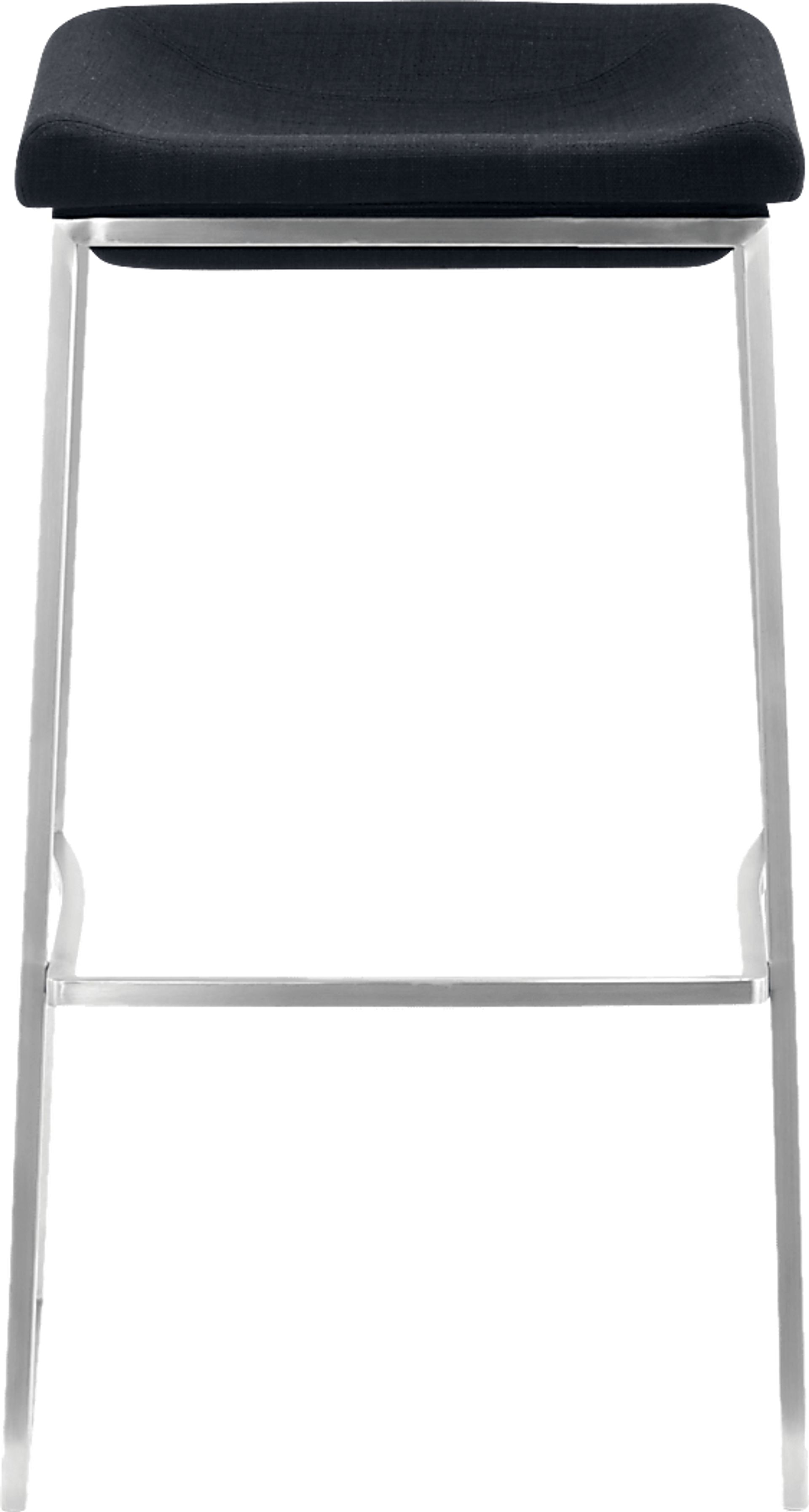 Xantho Dark Gray Barstool, Set of 2 - Image 3