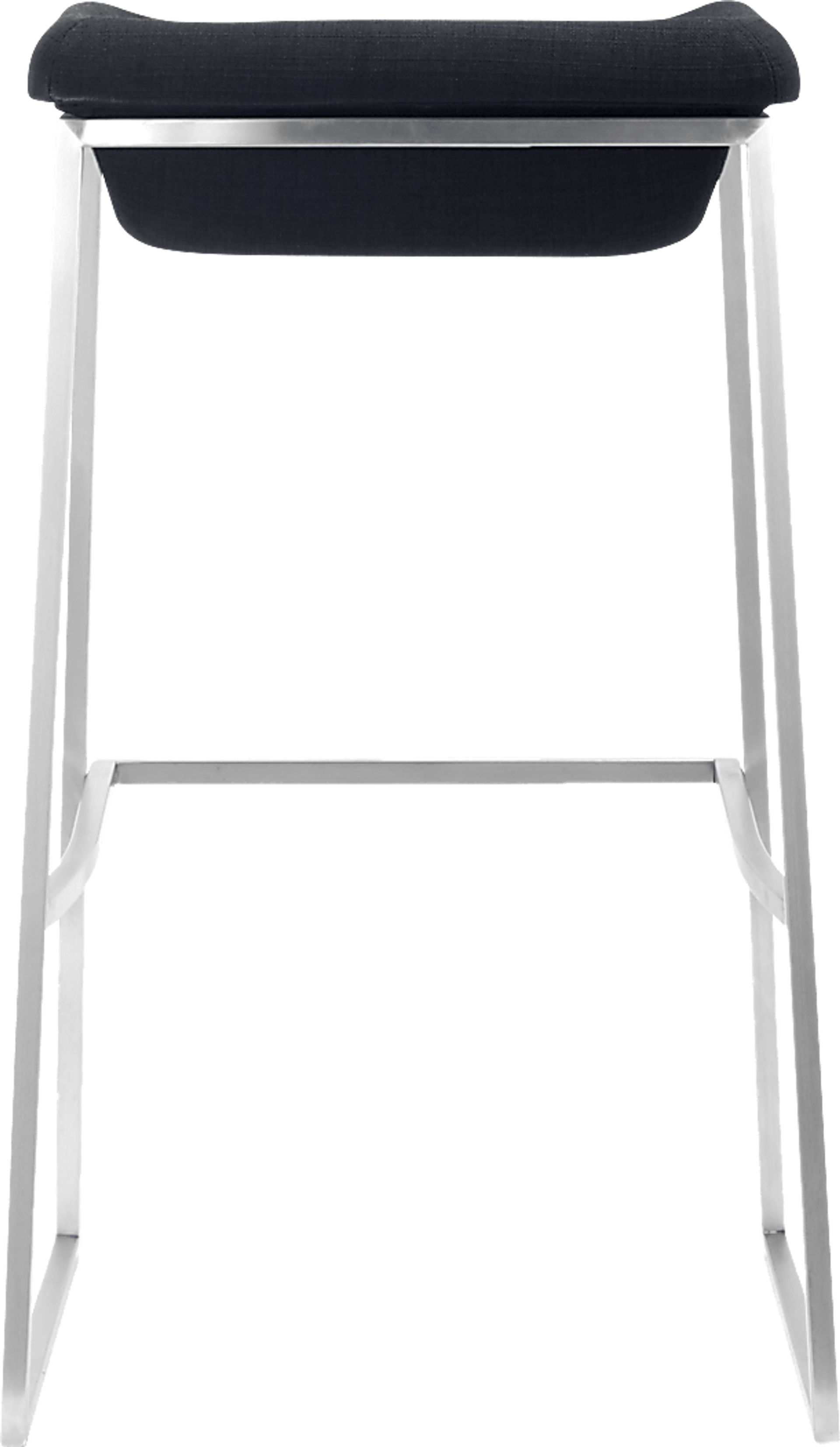 Xantho Dark Gray Barstool, Set of 2 - Image 4
