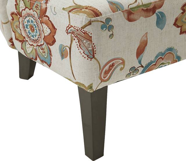 Xenia Orange Accent Chair - Thumbnail - Image 7