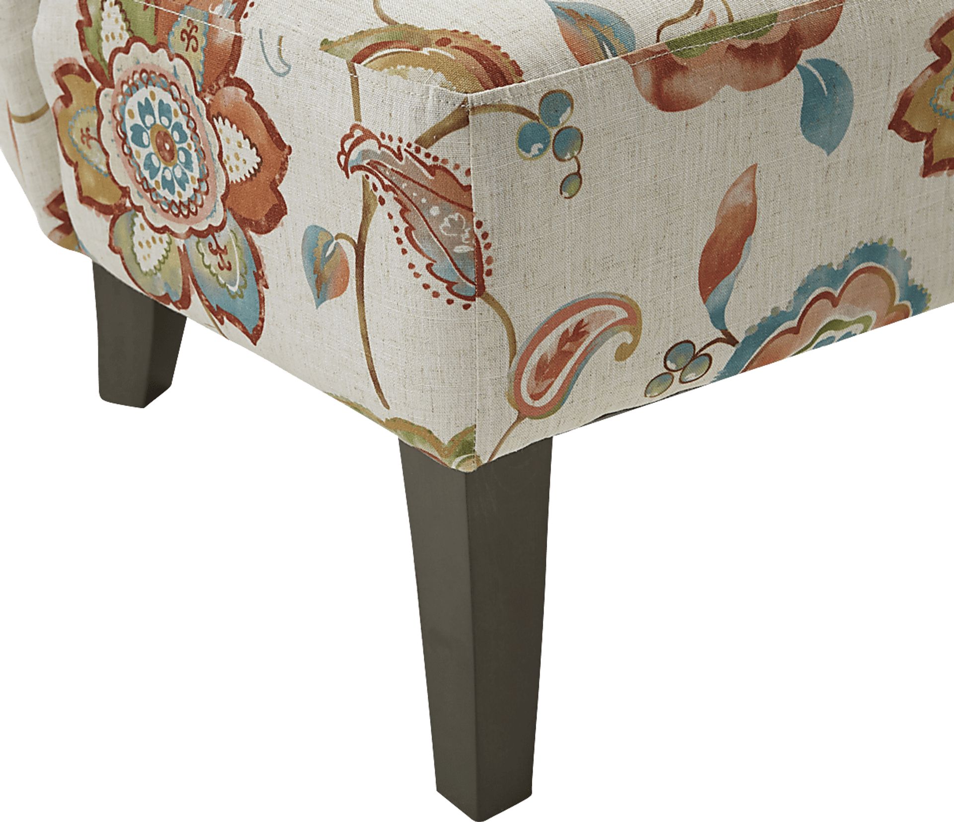 Xenia Orange Accent Chair - Image 7