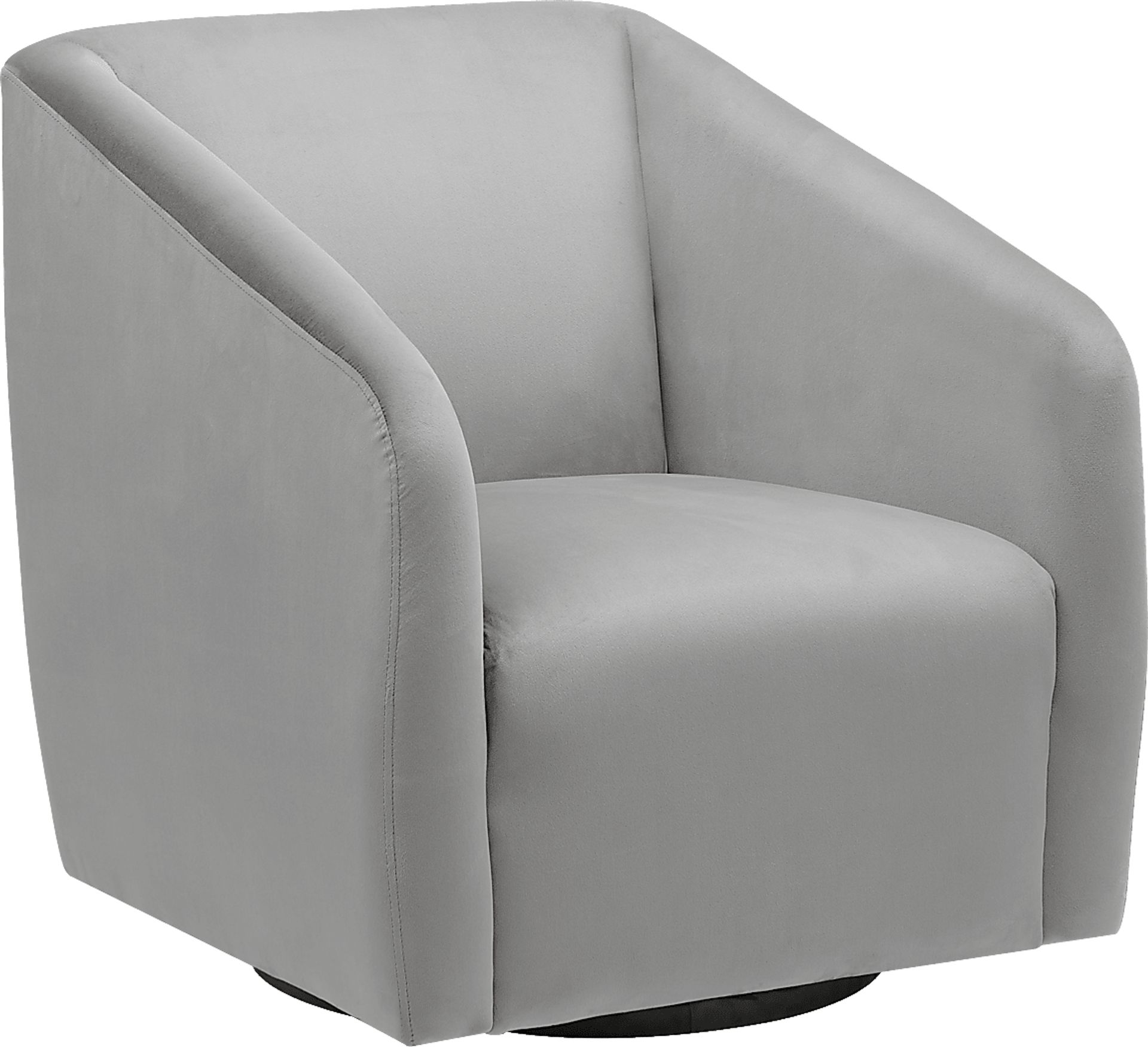 Yabers Gray Accent Chair - Image 1