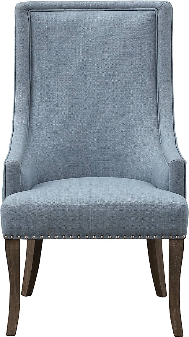 Yacavona Blue Arm Chair - Thumbnail - Image 3