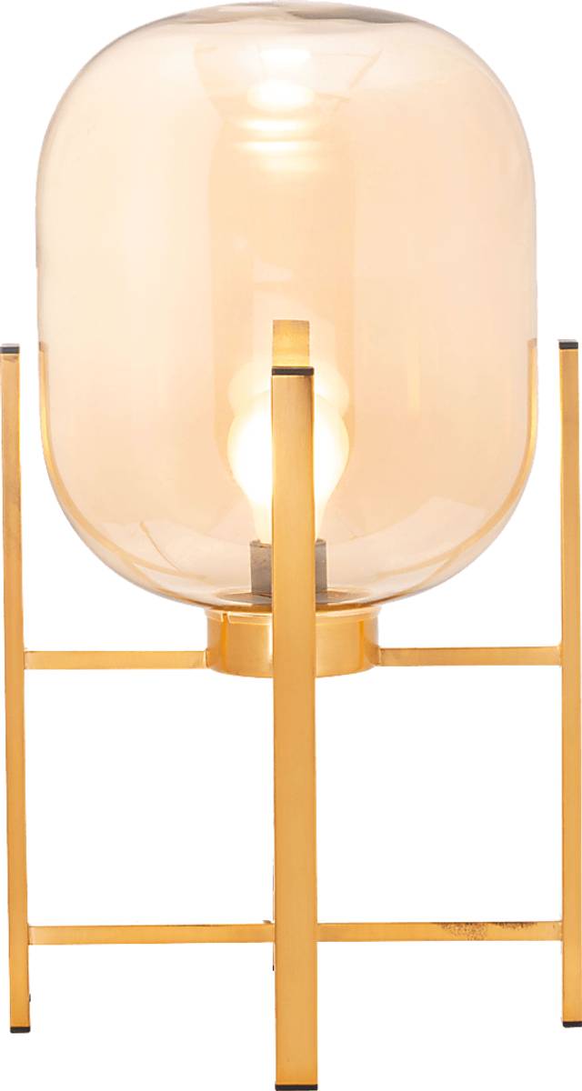 Yadkin Circle Gold Lamp - Thumbnail - Image 2