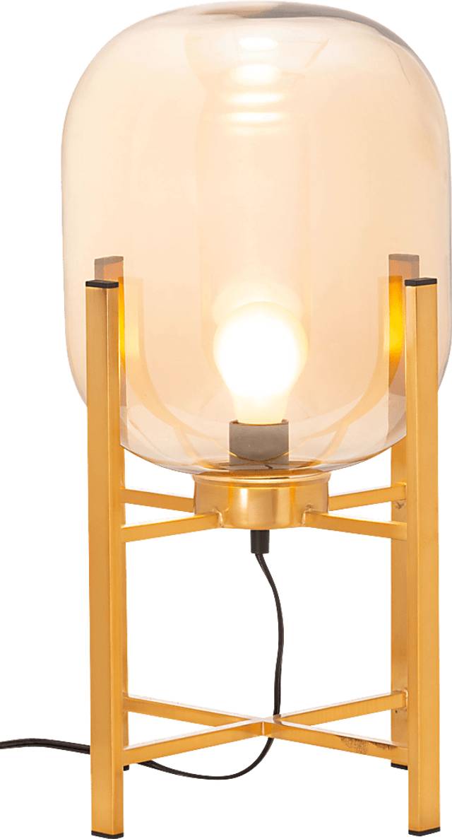 Yadkin Circle Gold Lamp - Thumbnail - Image 3