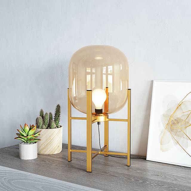 Yadkin Circle Gold Lamp - Thumbnail - Image 6