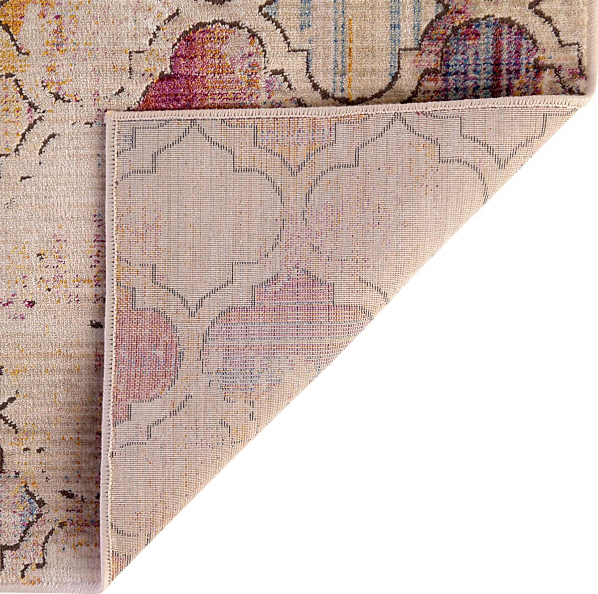 Yafa Beige,Multi Rugs | Rooms to Go