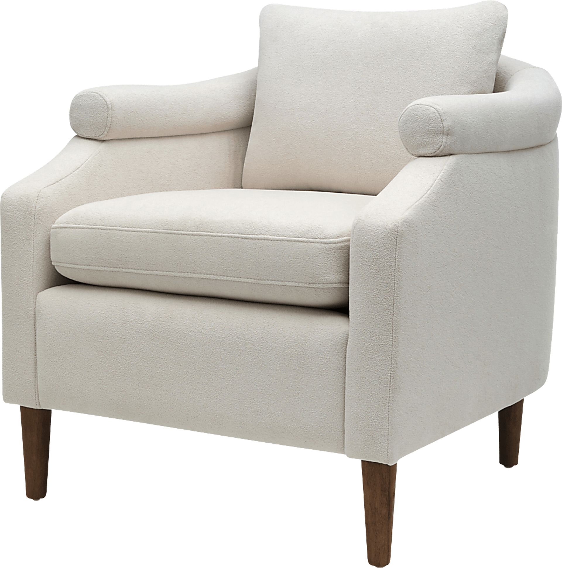 Yamina Ivory Accent Chair - Image 1