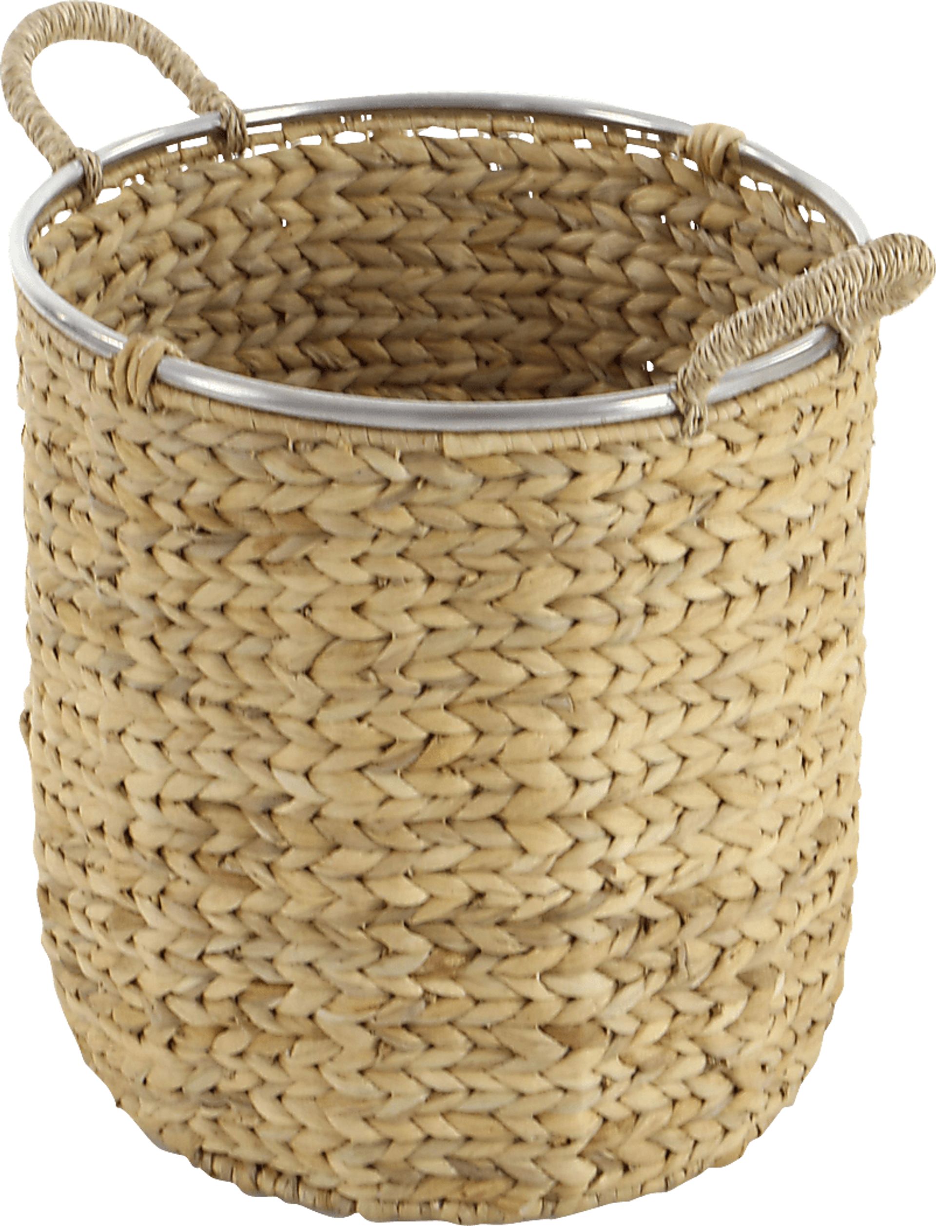 Yamme Brown Basket, Set of 2 - Image 6