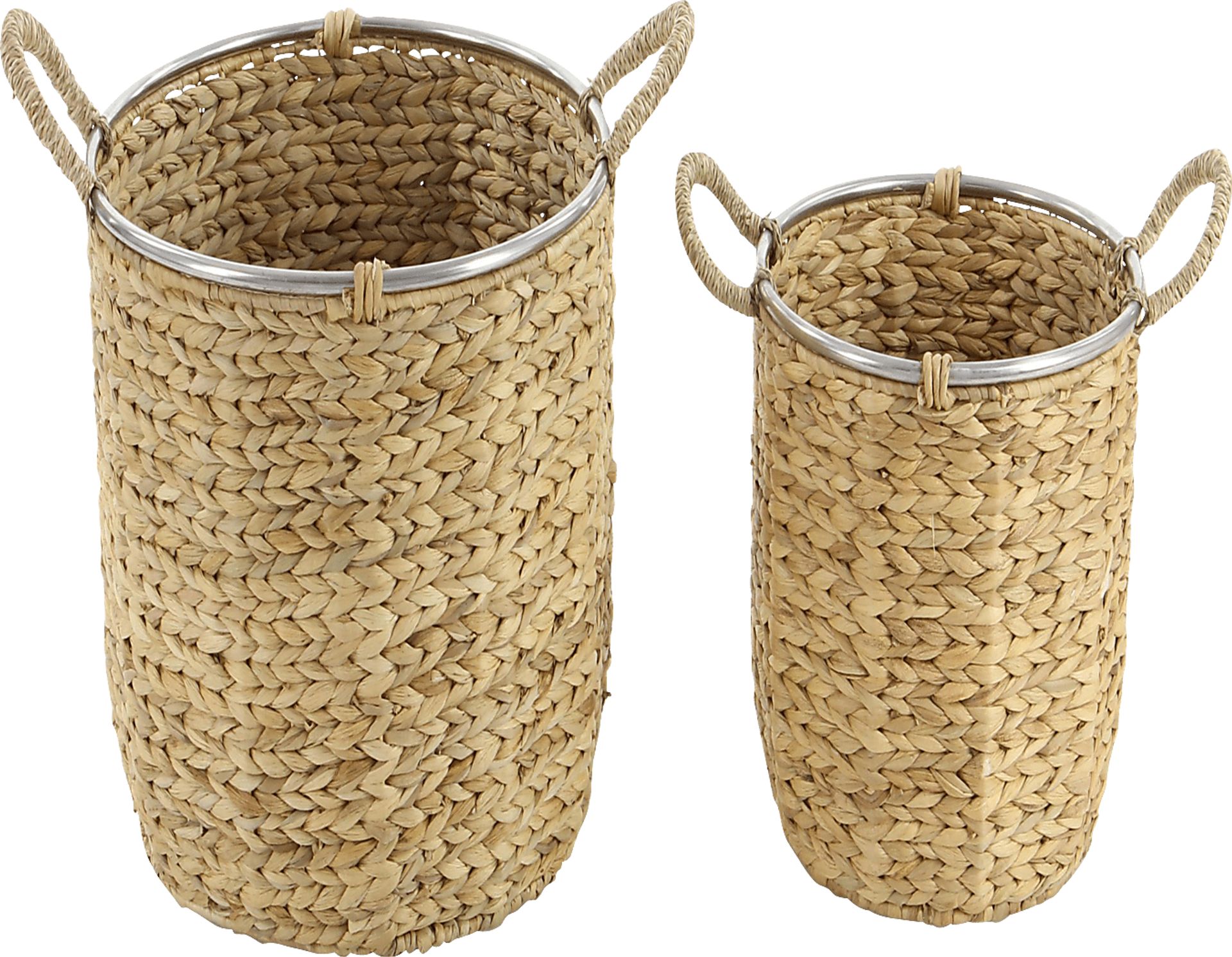 Yamme Brown Basket, Set of 2 - Image 8