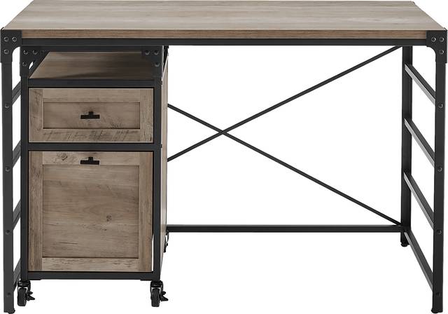 Yandem Gray Desk - Thumbnail - Image 2