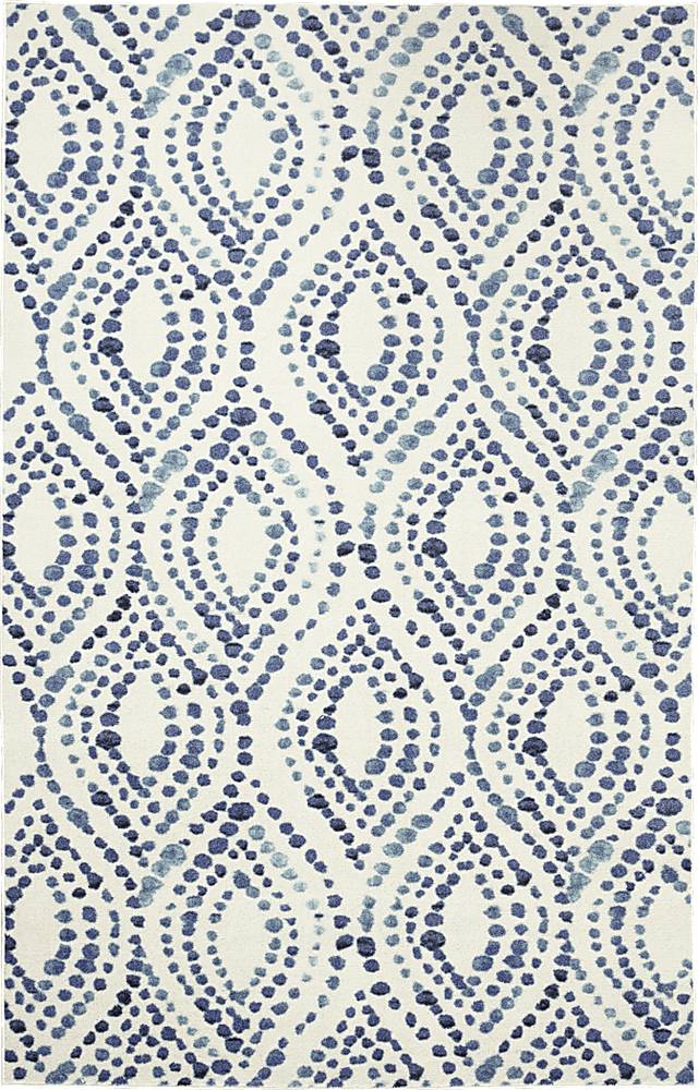 Yanet Navy 5' x 8' Rug - Thumbnail - Image 1