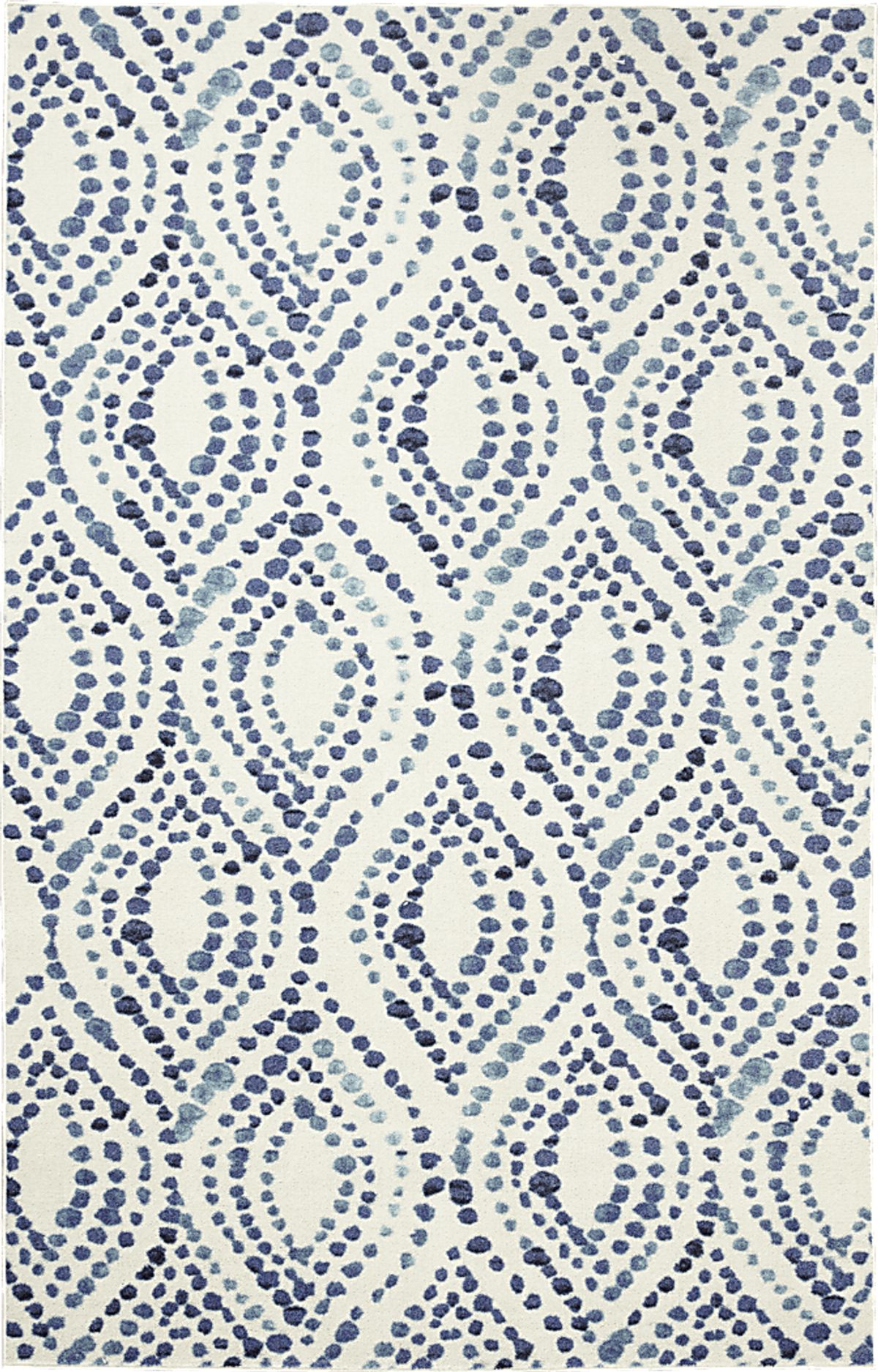 Yanet Navy Blue Rug | Rooms to Go