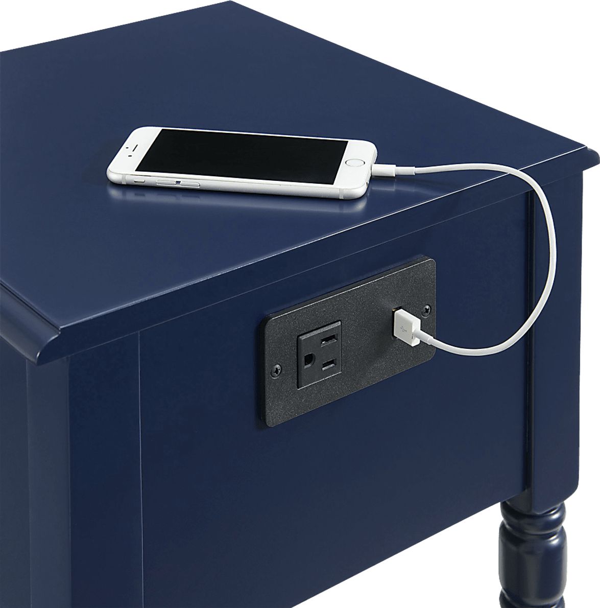 Yankton Blue Nightstand