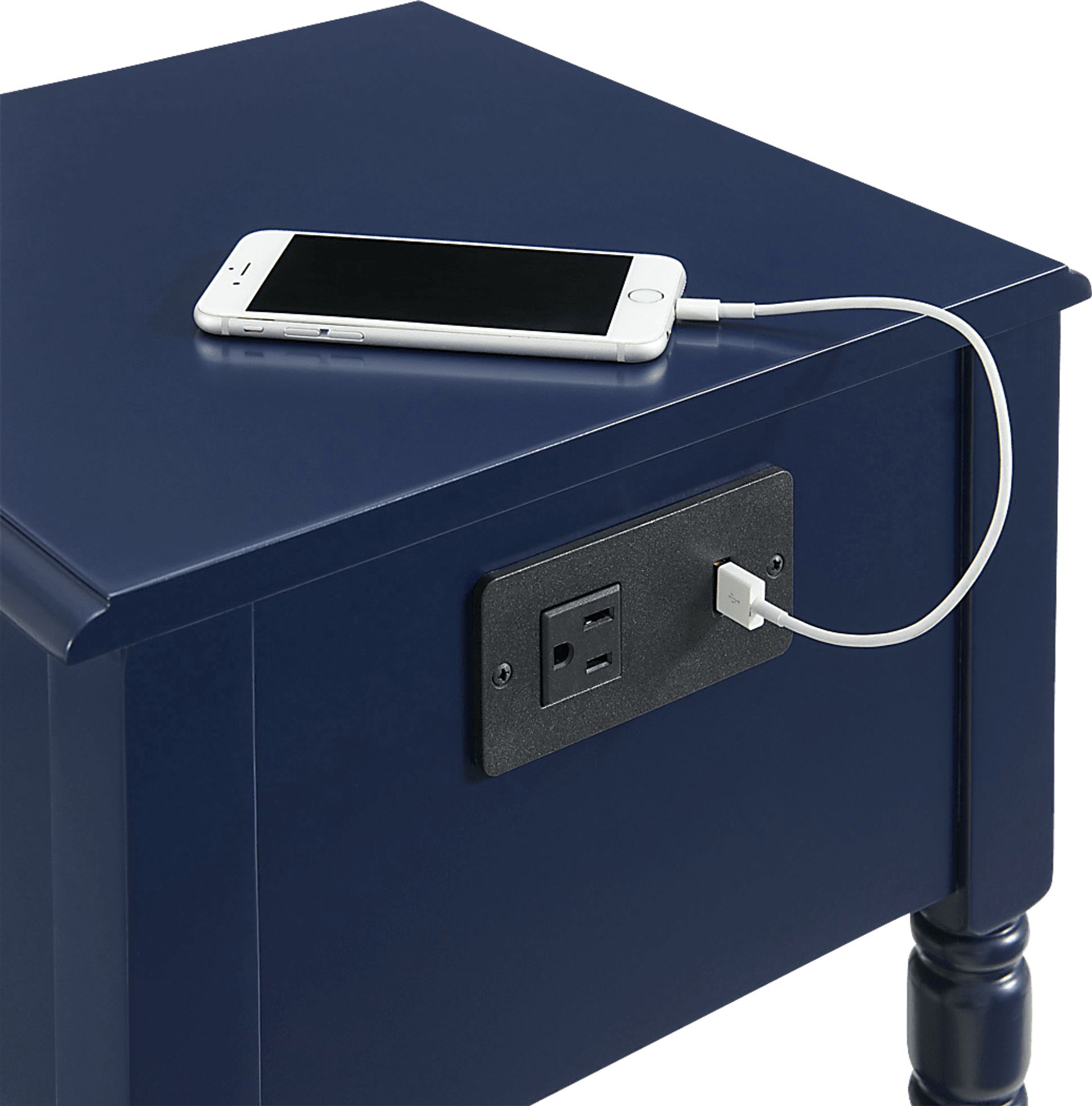 Yankton Blue Nightstand - Image 9