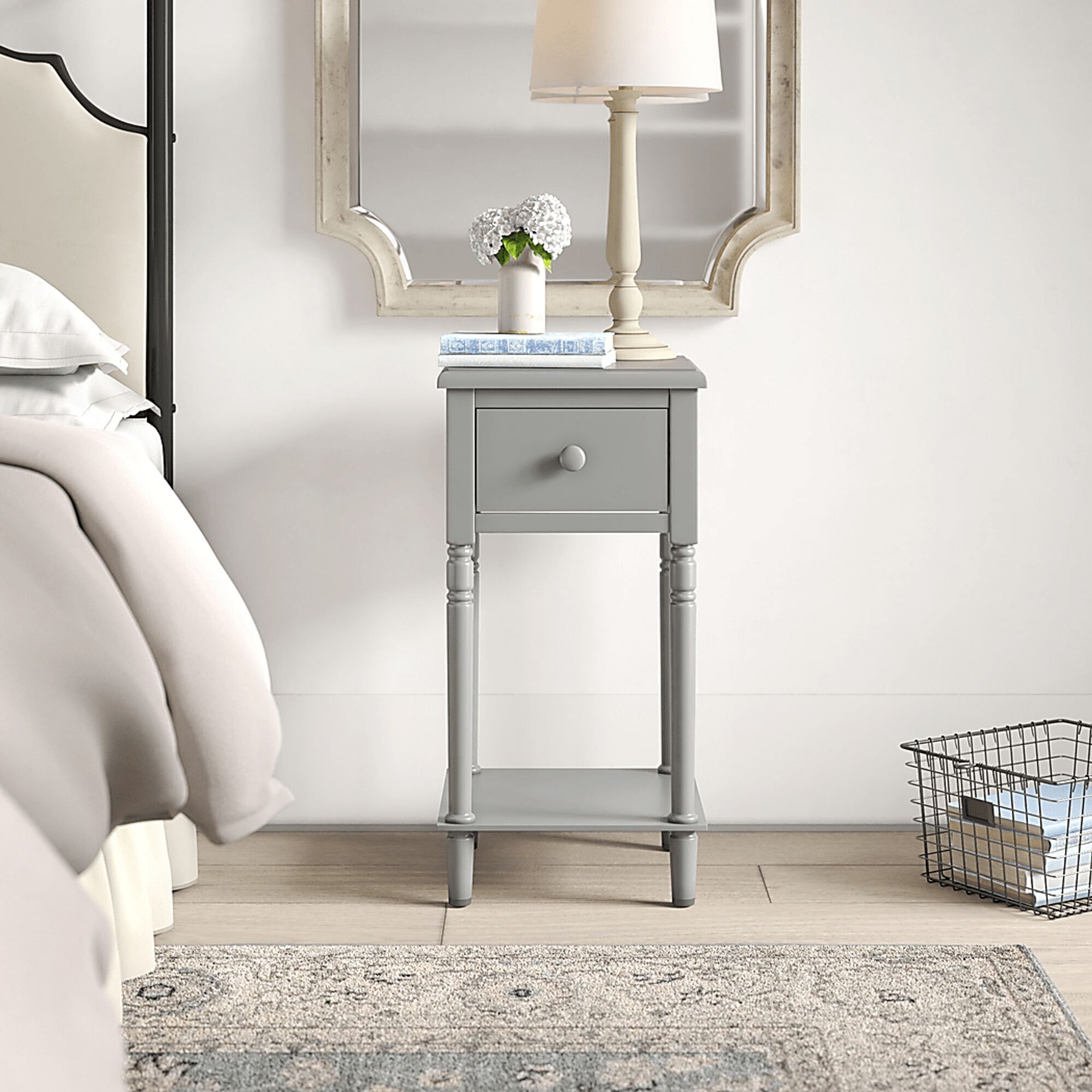 Yankton Gray Nightstand - Image 2