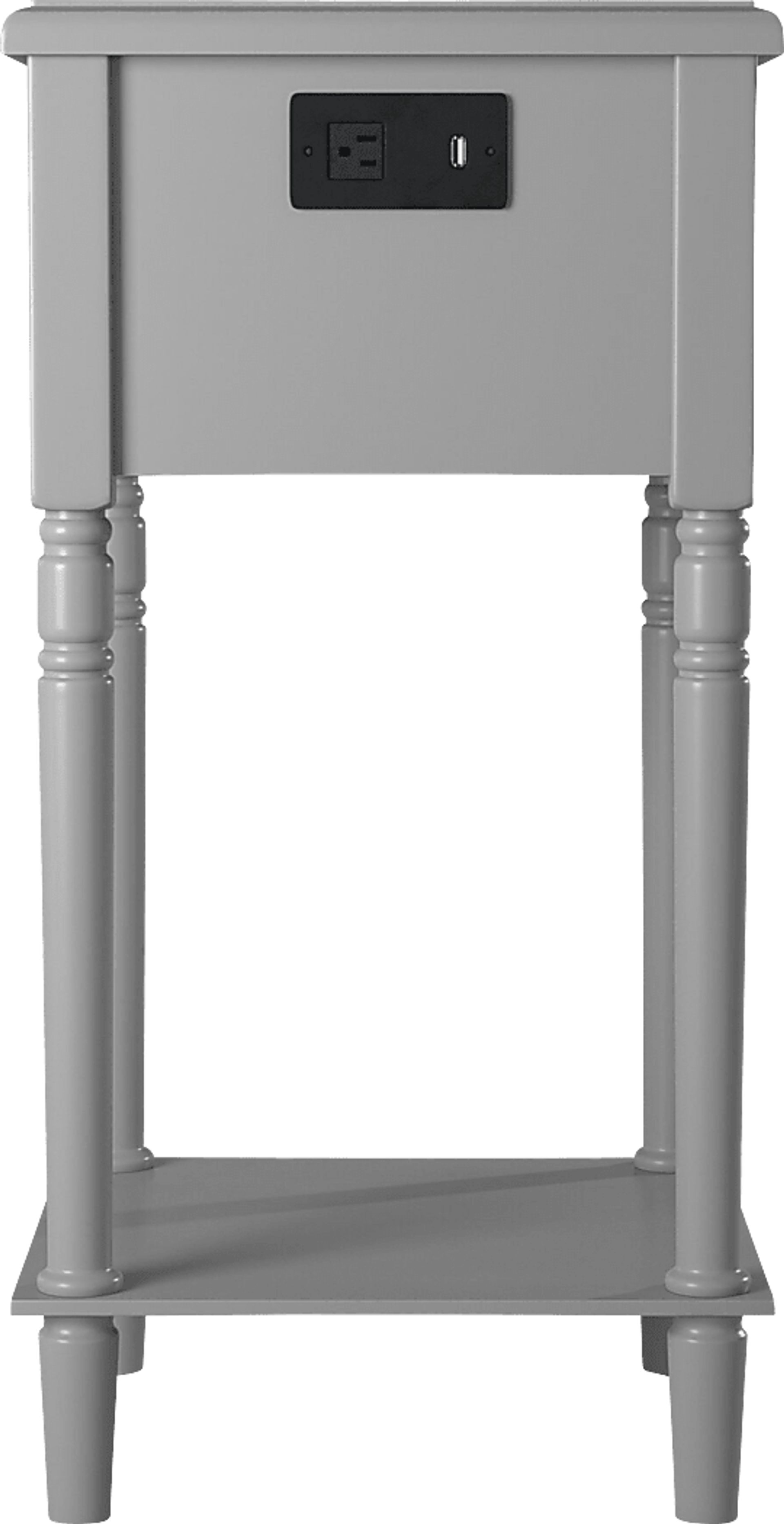 Yankton Gray Nightstand - Image 9