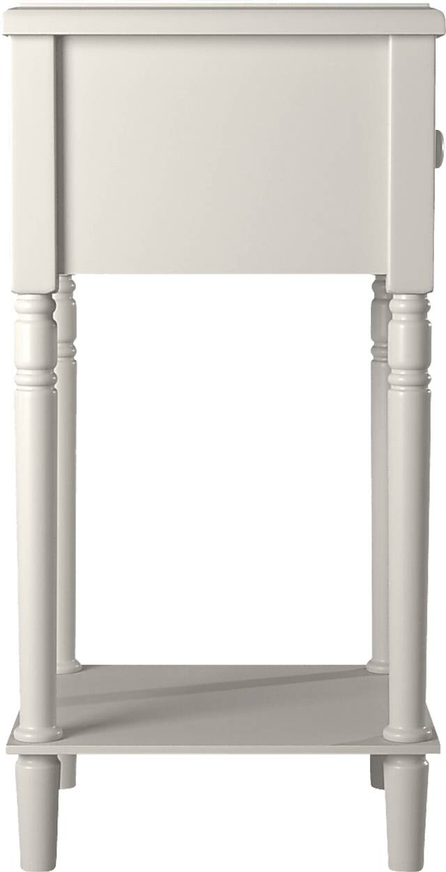 Yankton White Nightstand - Thumbnail - Image 5