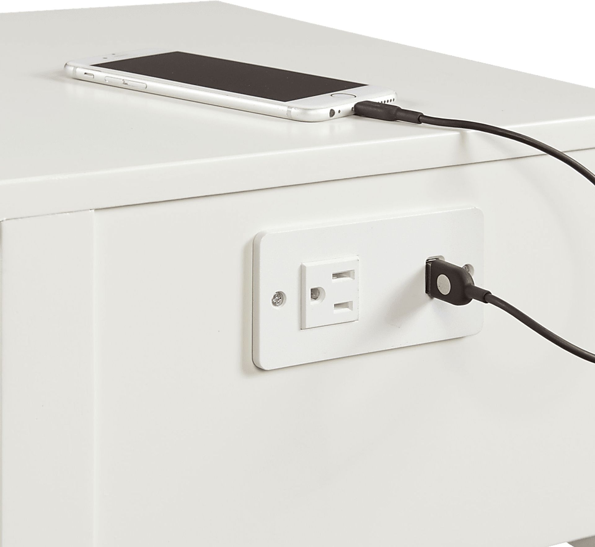 Yankton White Nightstand - Image 9