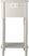 Yankton White Nightstand