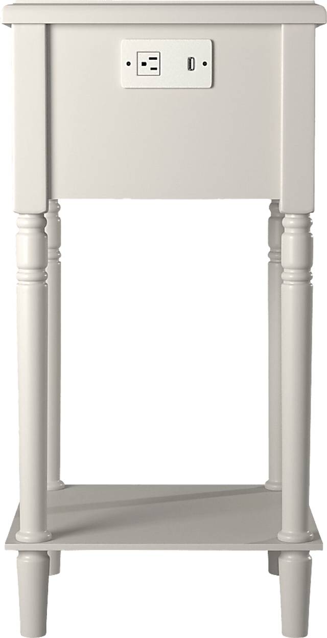 Yankton White Nightstand - Thumbnail - Image 10