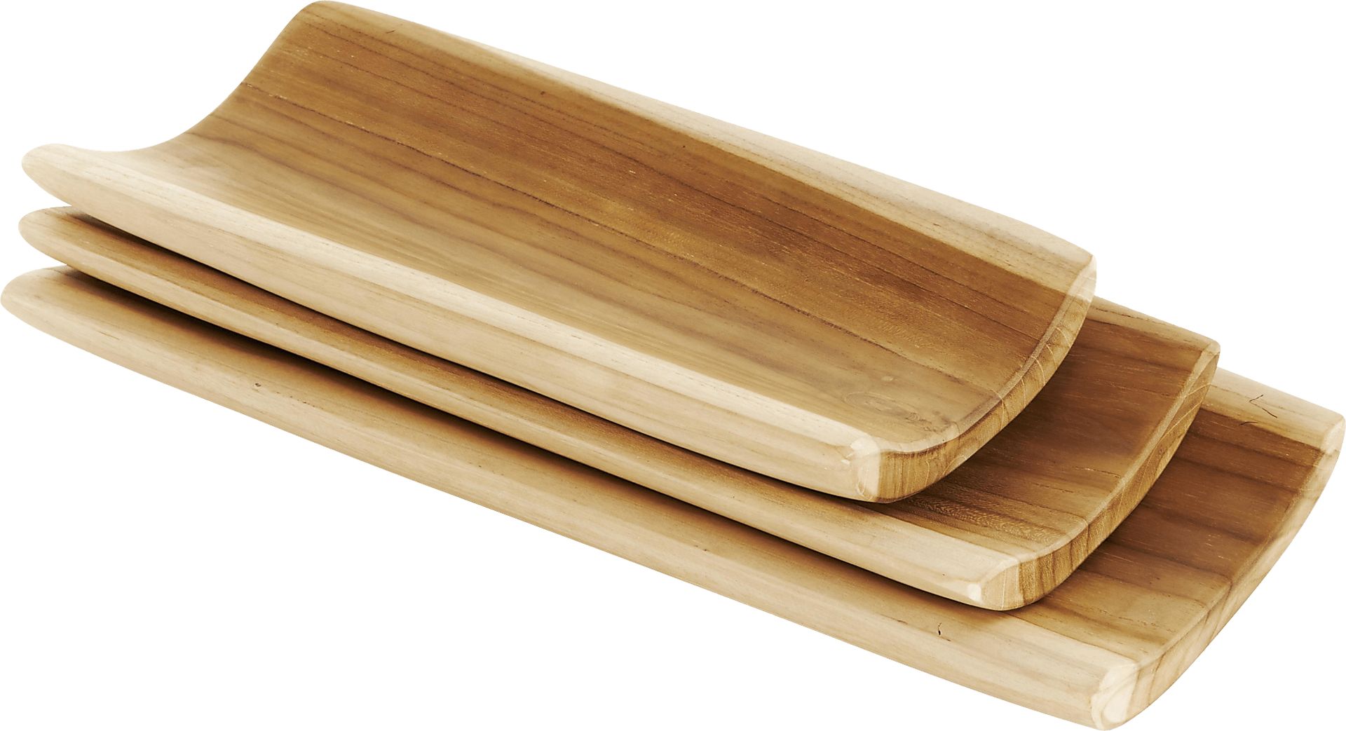 Yaoli Brown Tray, Set of 3 - Image 5