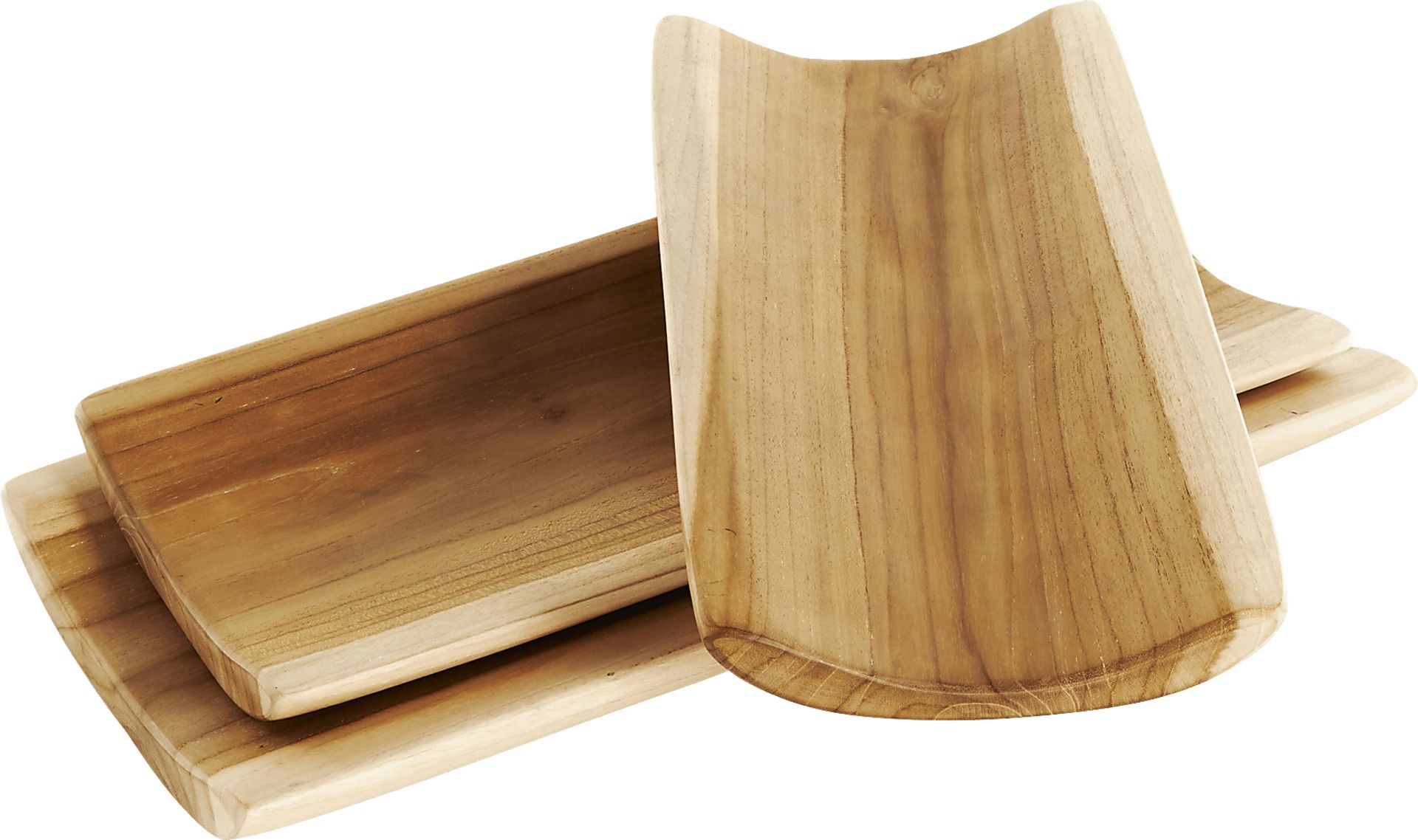 Yaoli Brown Tray, Set of 3 - Image 6