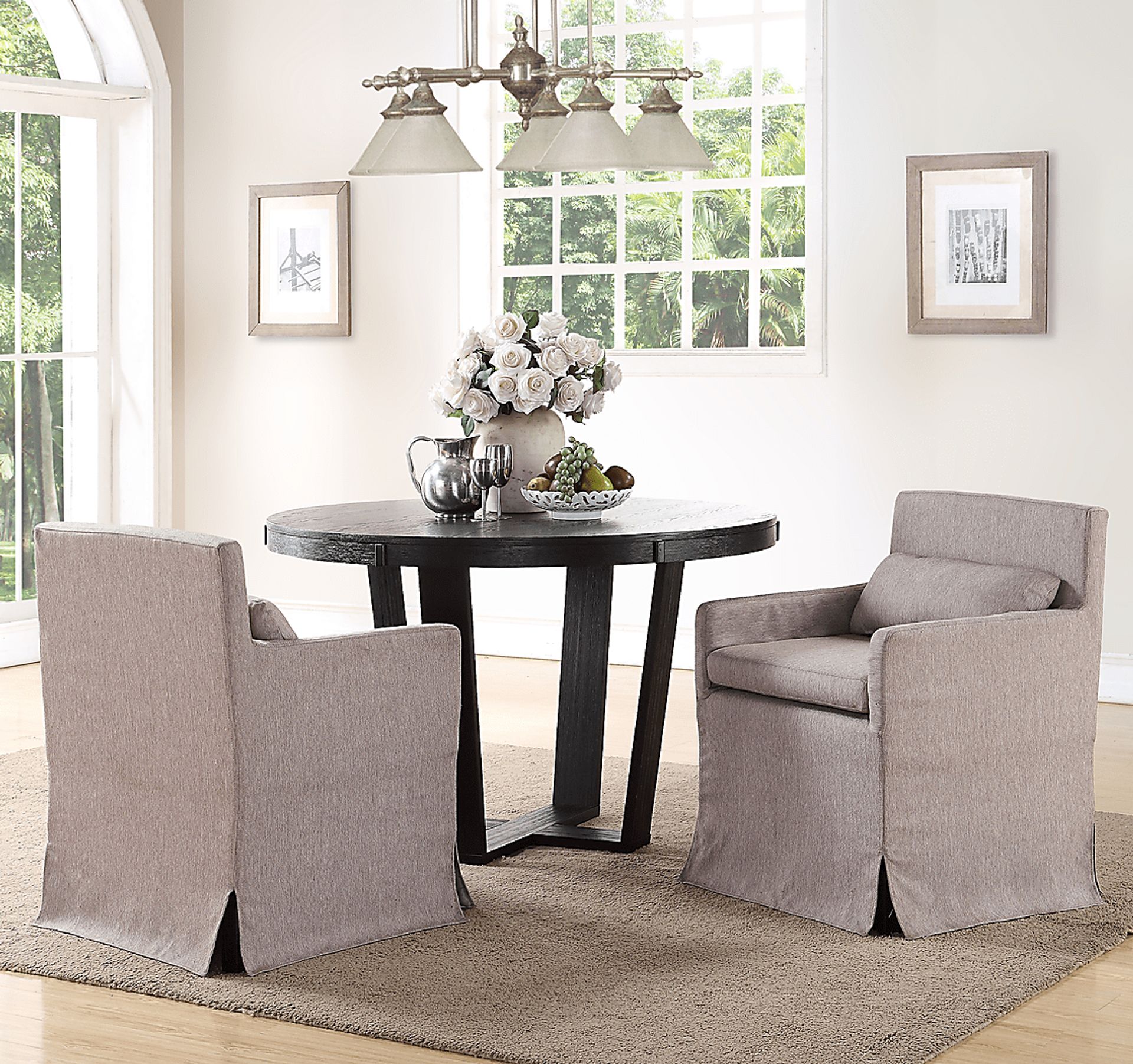 Yarberry Beige Set of 2 Side Chairs - Image 3