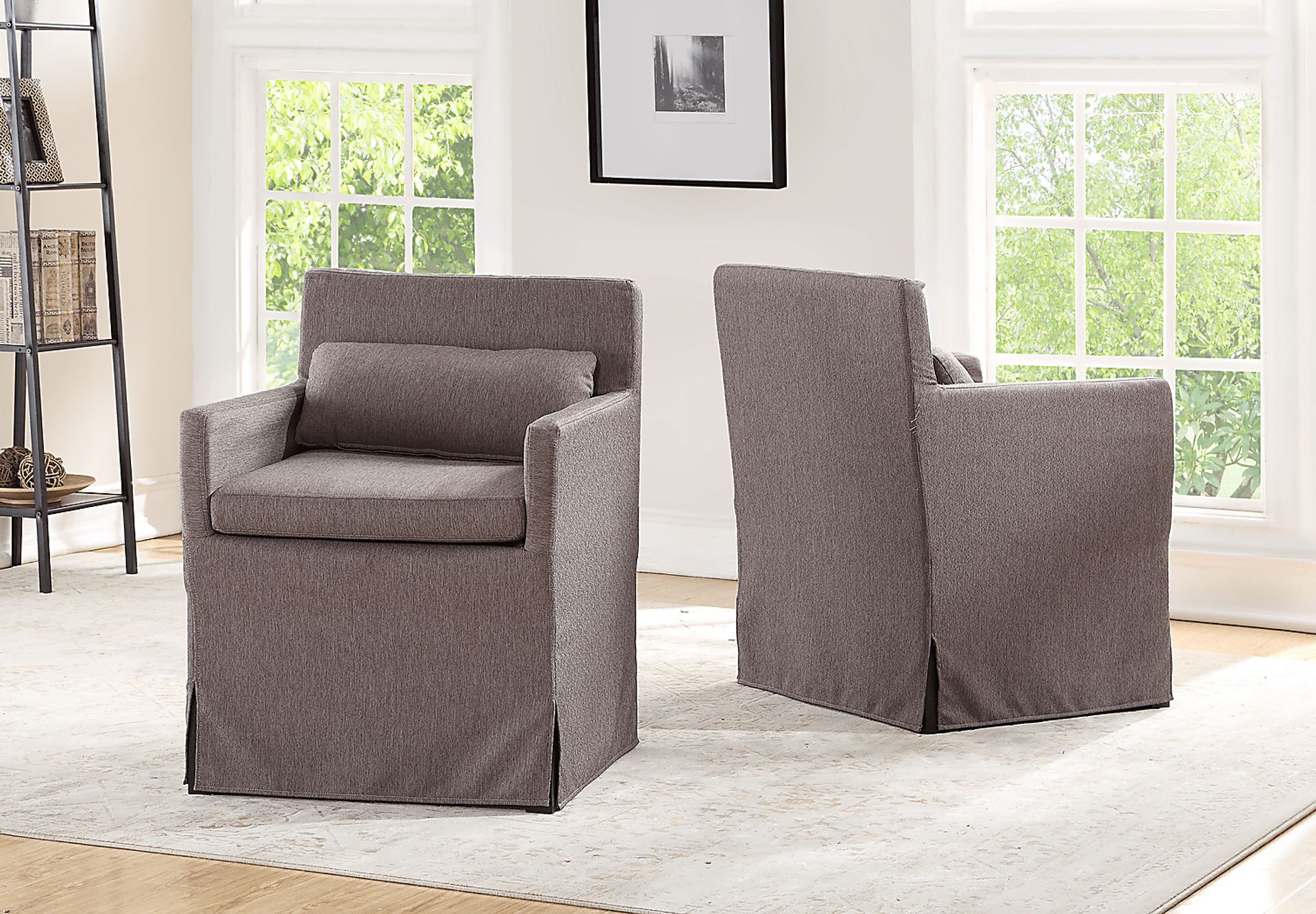 Yarberry Brown Set of 2 Side Chairs - Image 5