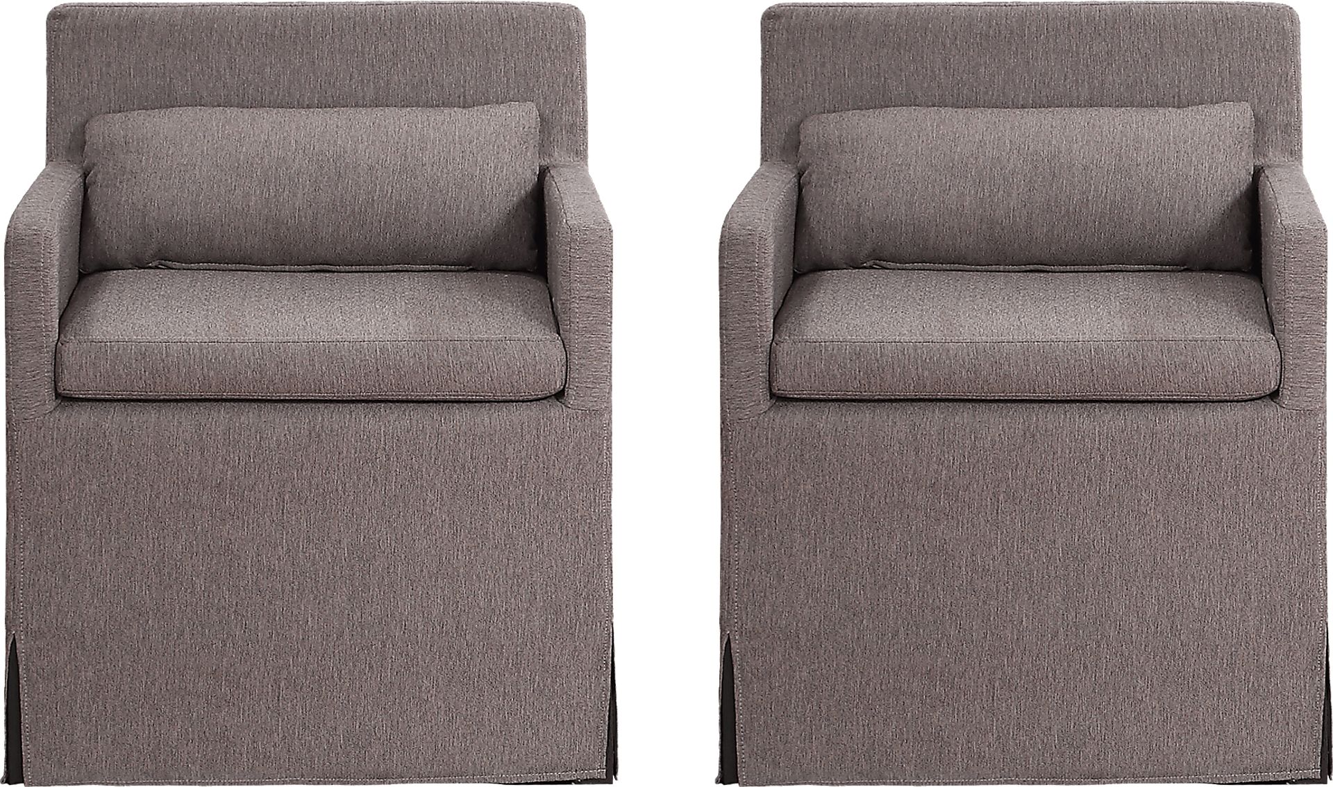 Yarberry Brown Set of 2 Side Chairs - Image 1