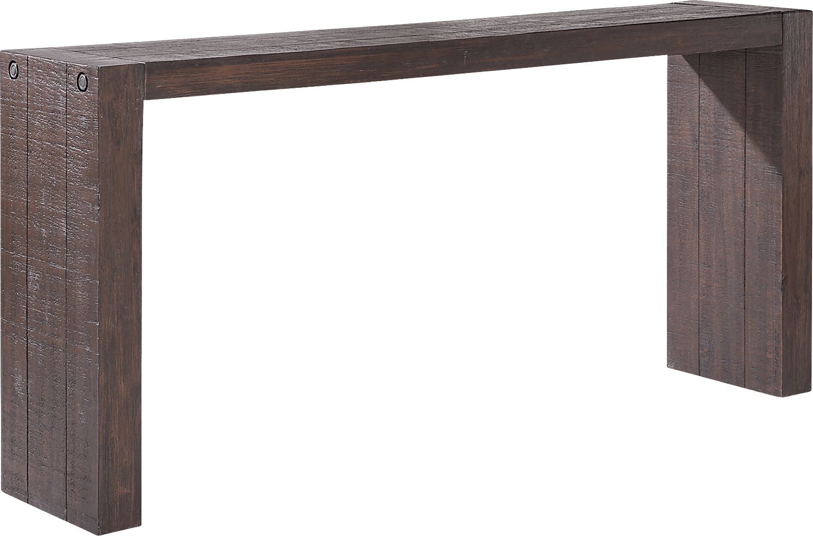 Yardarm Brown Console Table