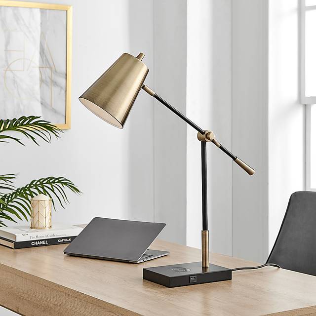 Yardarm Edge Brass Lamp - Thumbnail - Image 2
