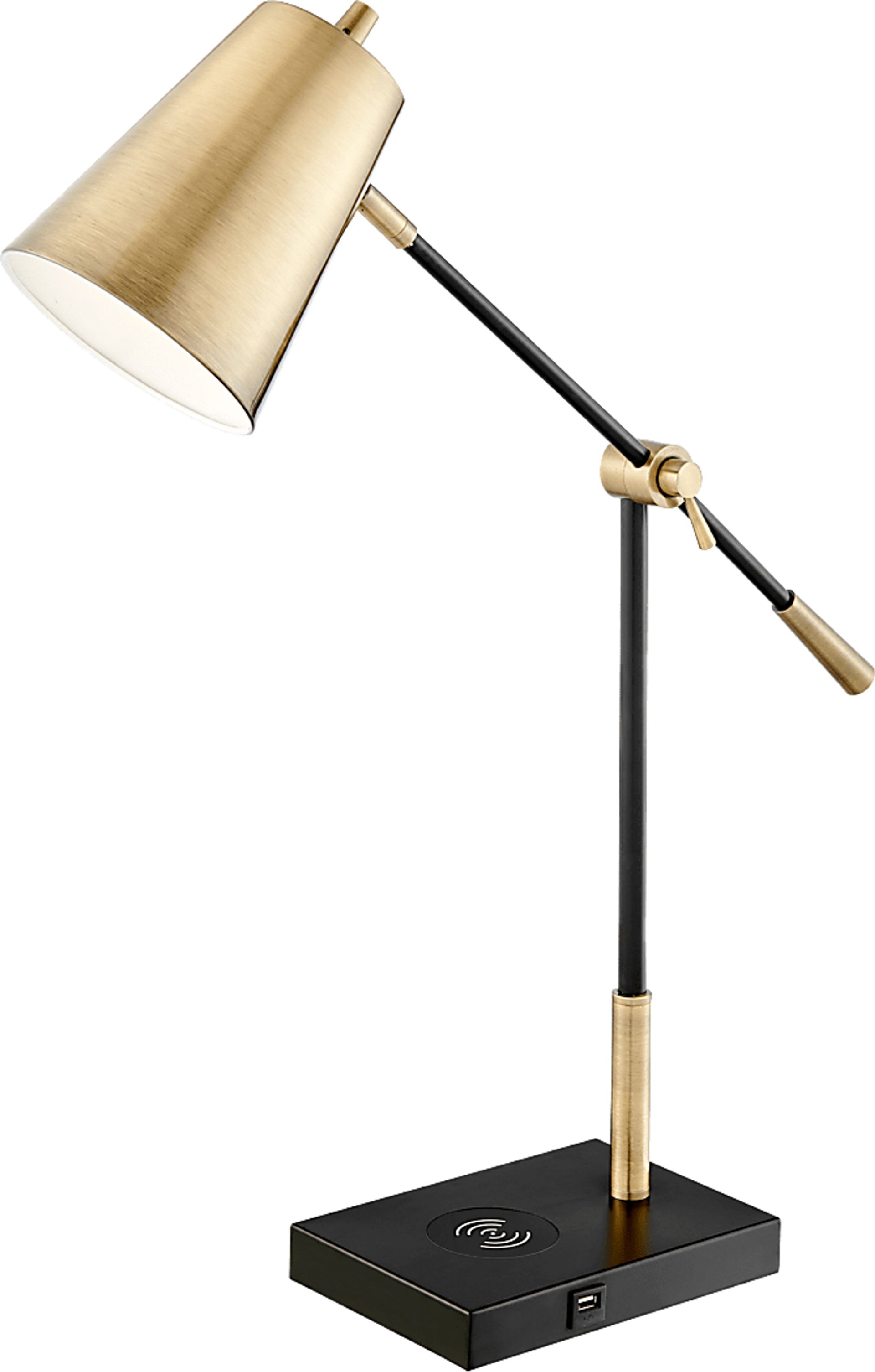Yardarm Edge Brass Lamp - Image 1