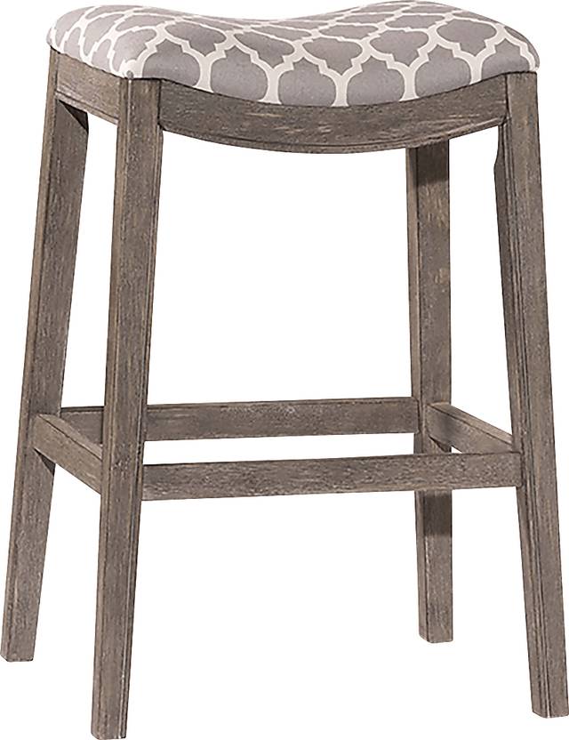 Yarnell Gray Barstool - Thumbnail - Image 1