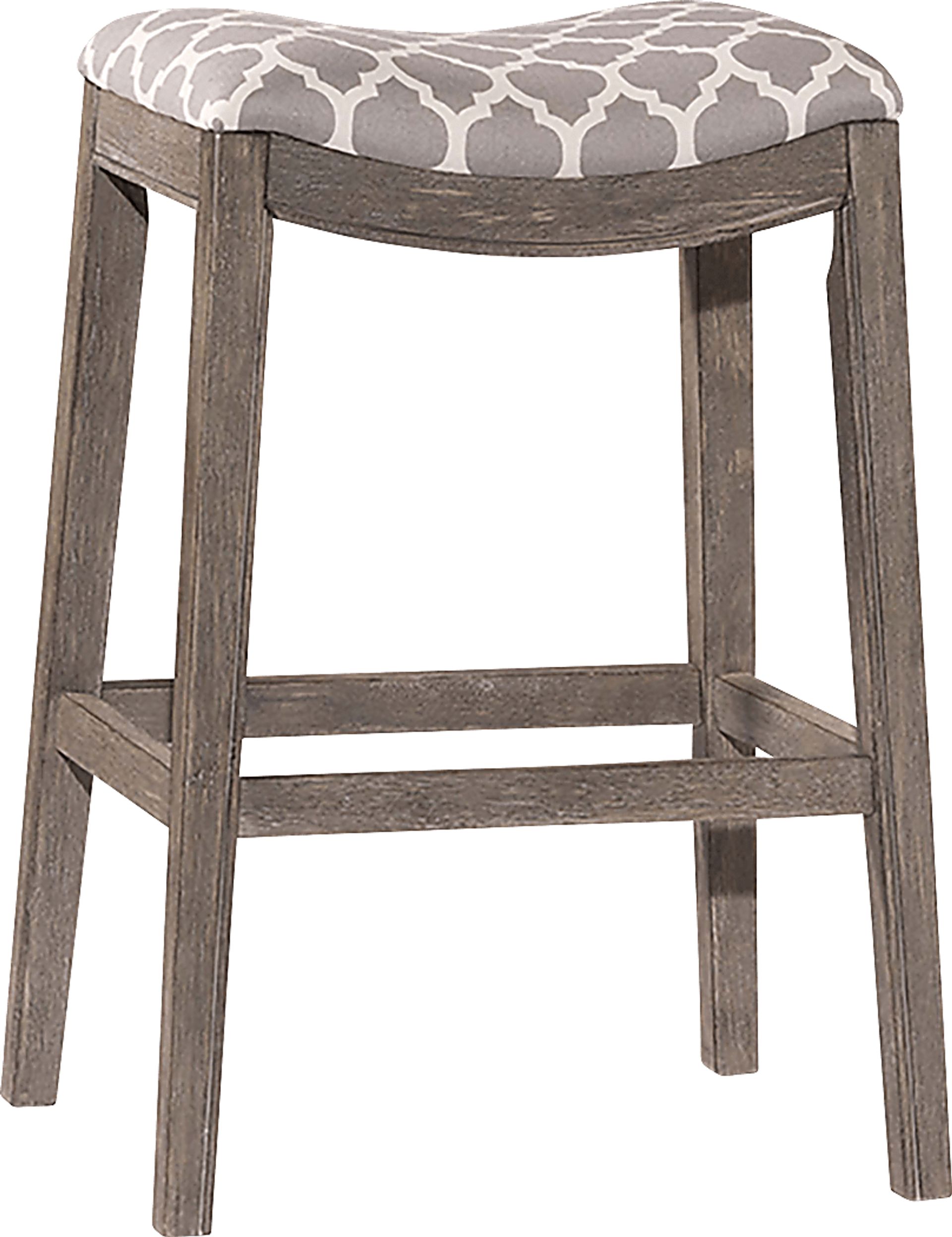 Yarnell Gray Barstool - Image 1