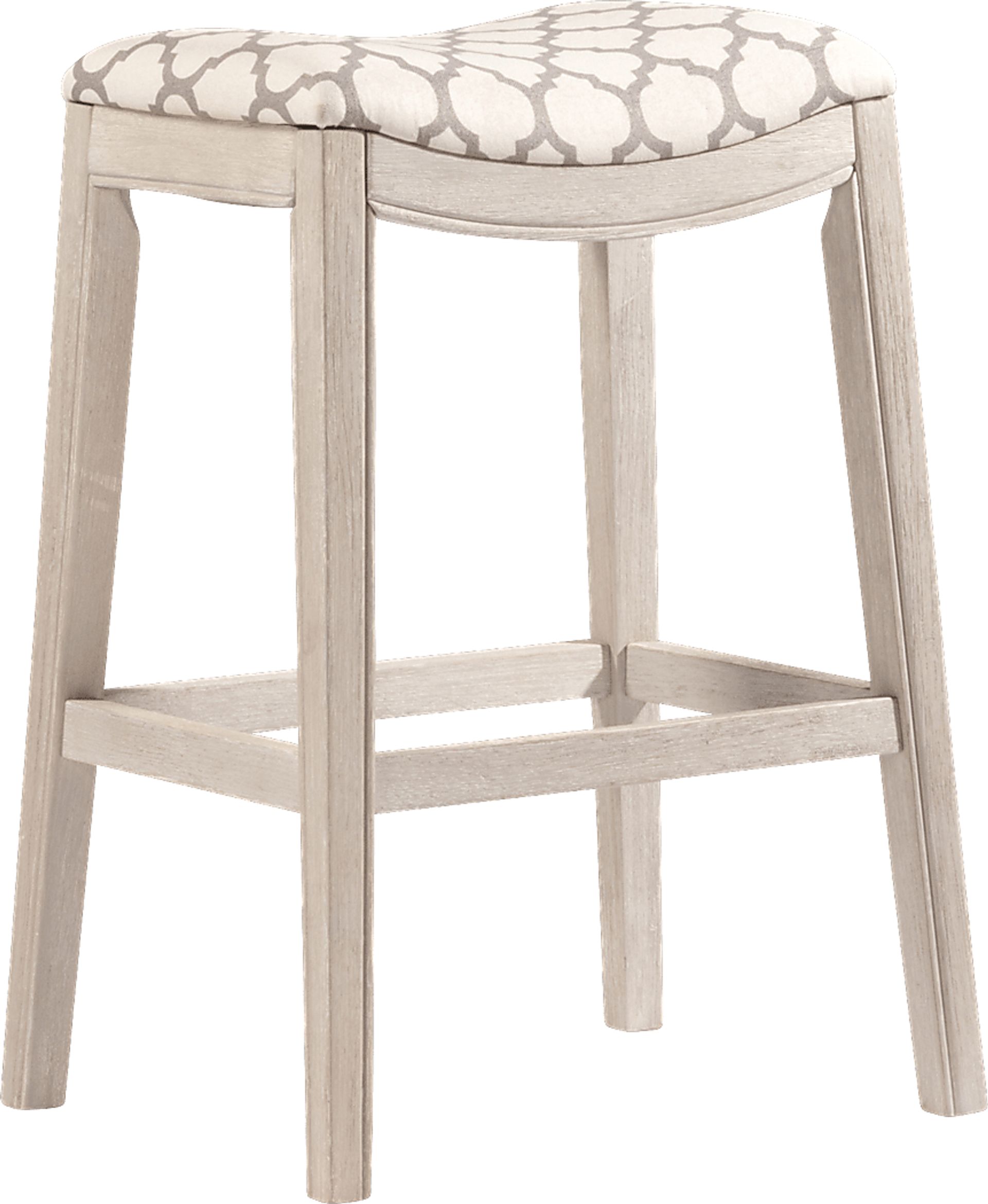 Yarnell White Counter Height Stool - Image 3