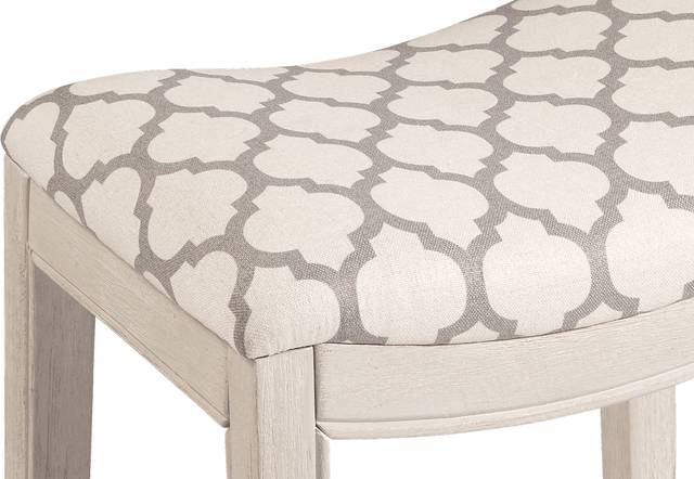 Yarnell White Counter Height Stool - Thumbnail - Image 6