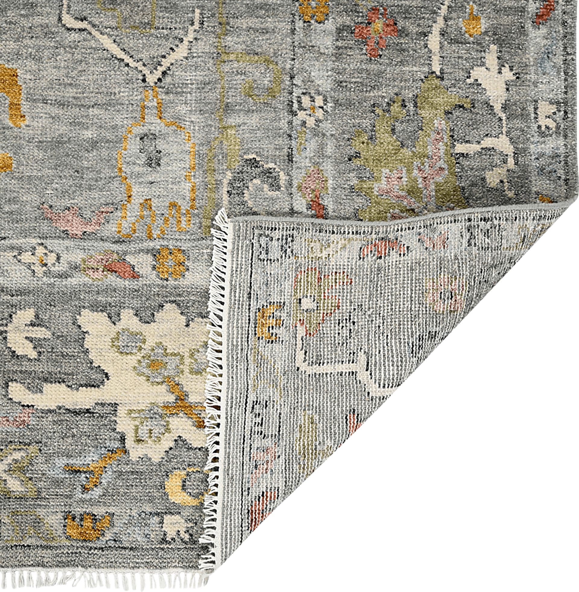 Yasa Gray 10' x 14' Rug - Image 9