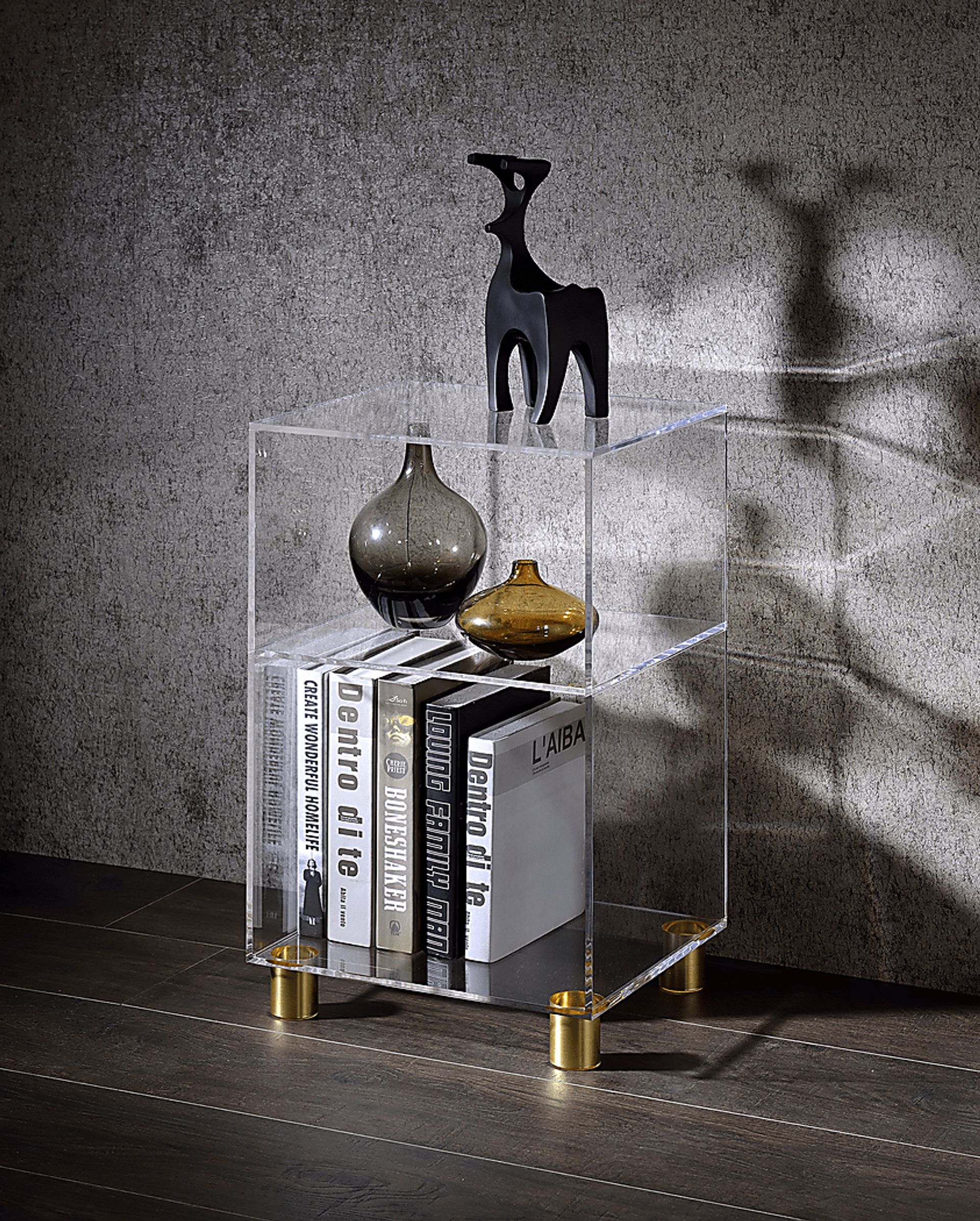 Yasone Clear End Table - Image 3