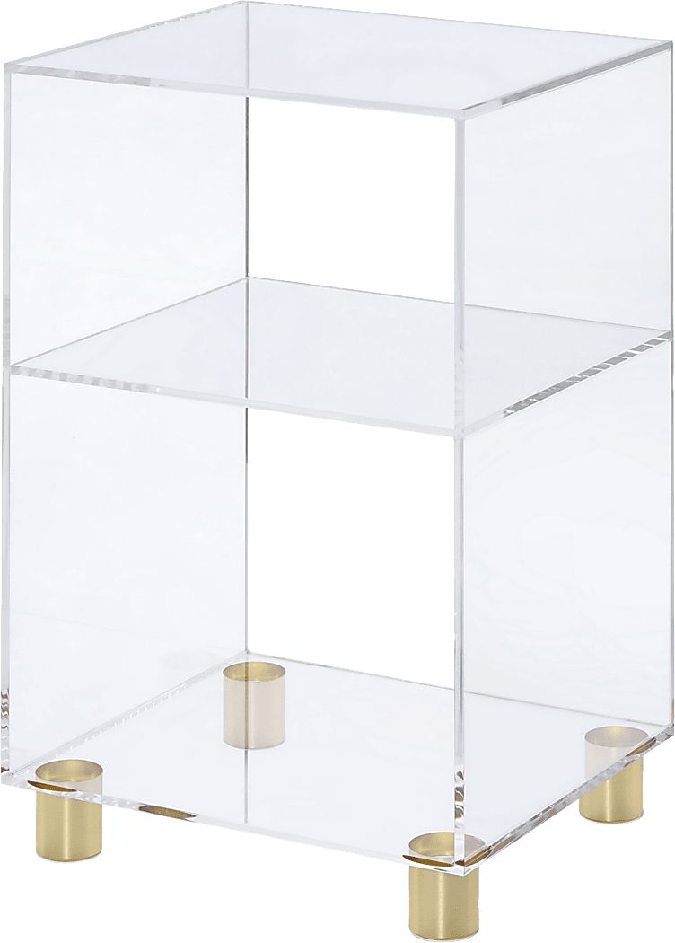 Yasone Clear End Table