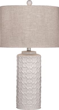 Yaupon Peak White Lamp