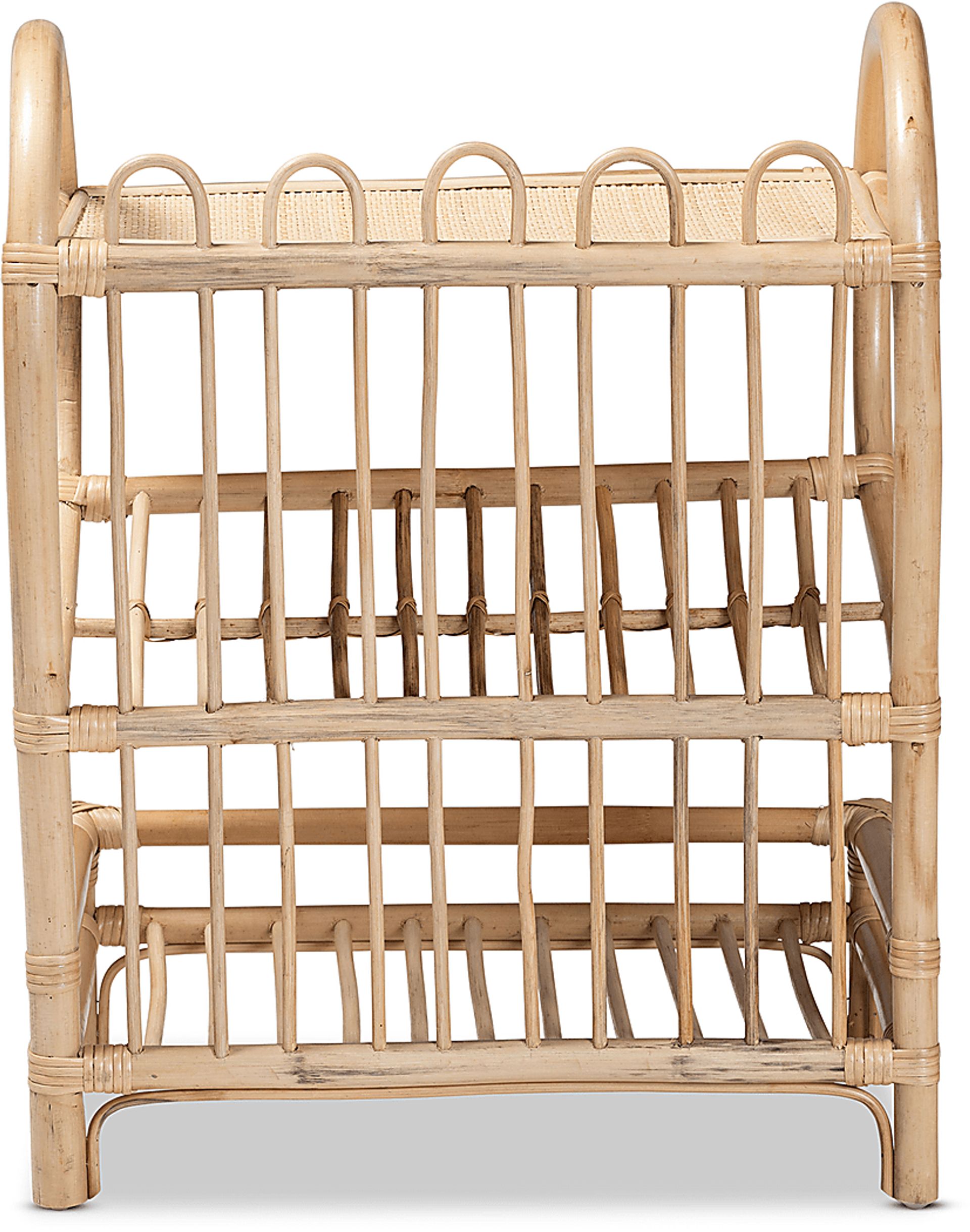 Yawkey Brown 3-Tier Display Shelf - Image 4